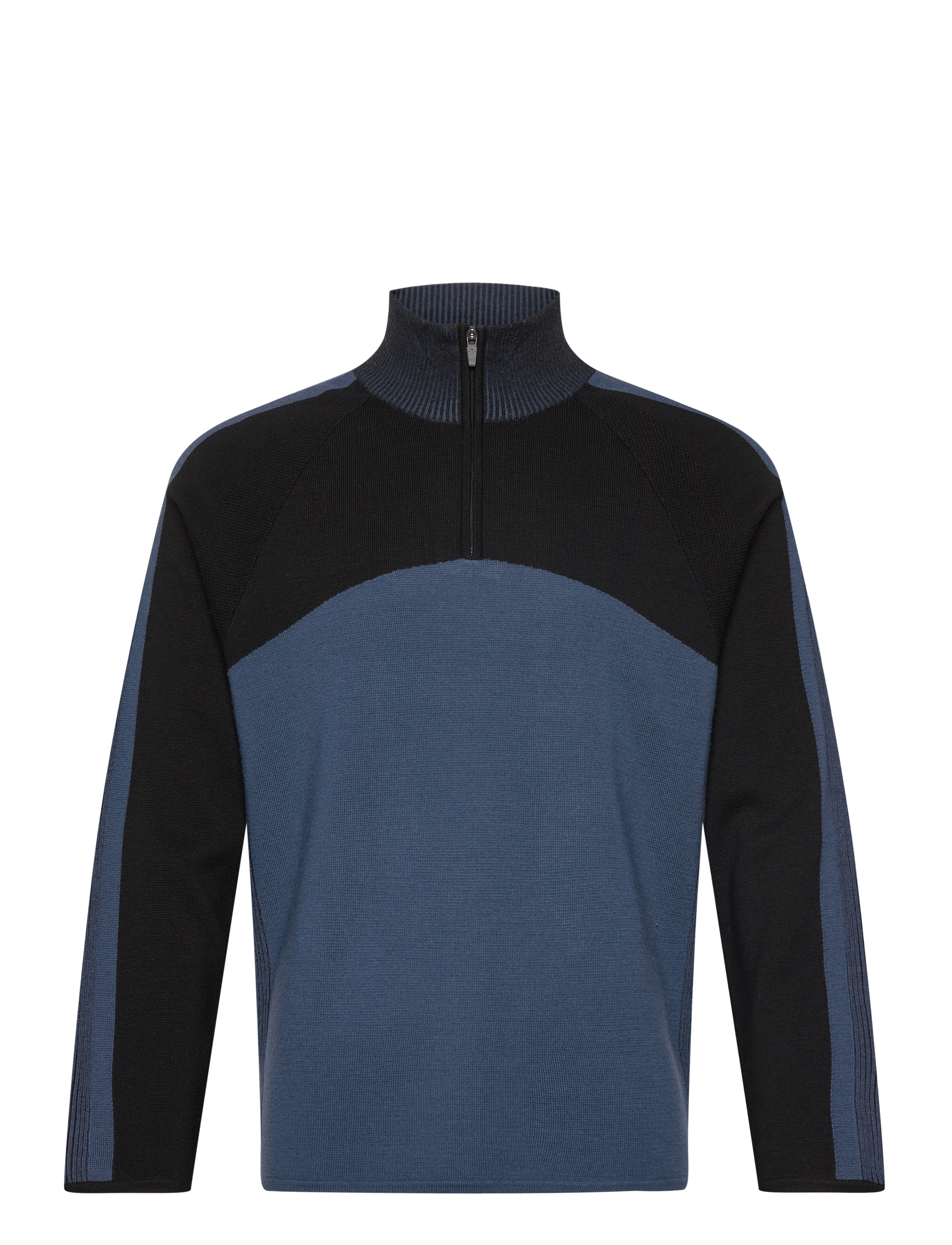 J. Lindeberg Tim Tech Knit Quarter Zip - Strickmode - KEY LARGO / blue