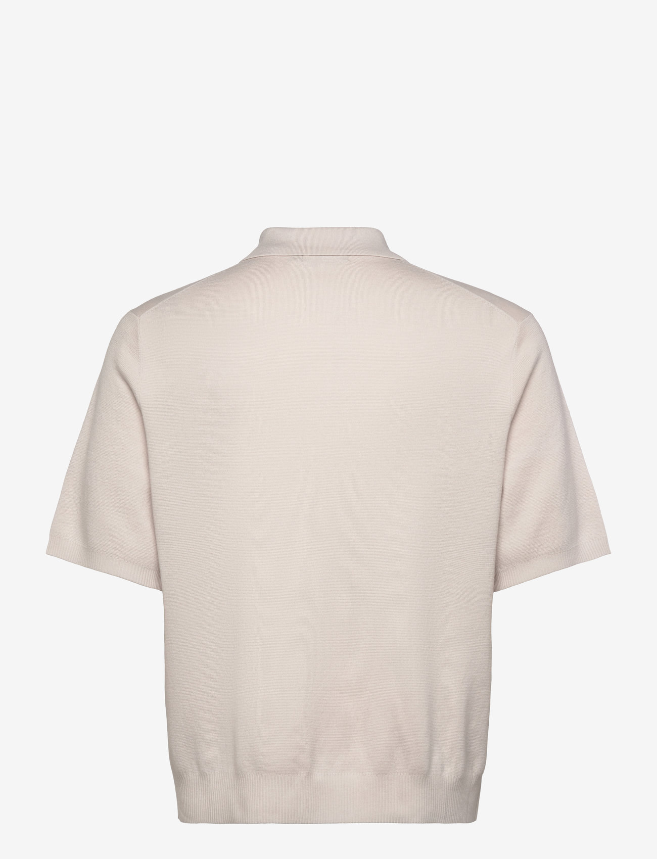 J. Lindeberg - Tyler Quarter Zip Knit Polo - lühikeste varrukatega polod - moonbeam - 2