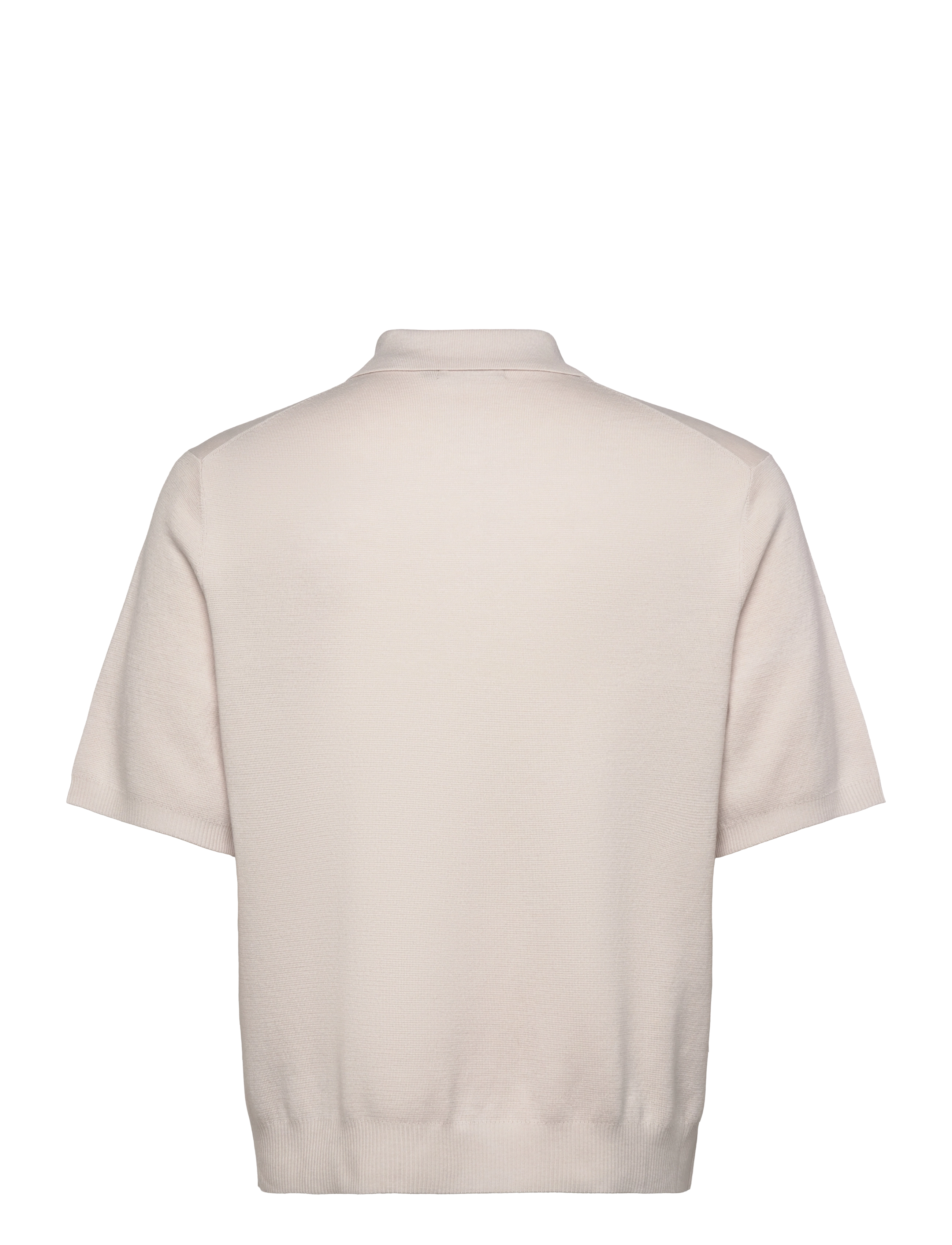 J. Lindeberg - Tyler Quarter Zip Knit Polo - moonbeam - 2