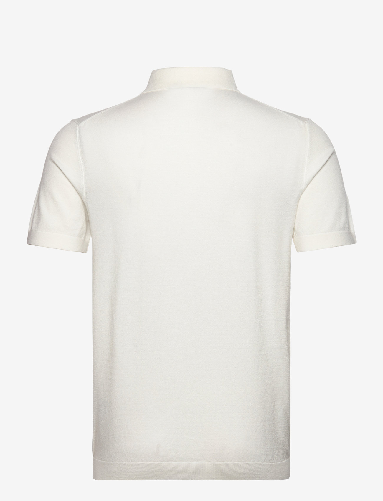 J. Lindeberg - Ridge Knitted Polo - gestrickte polohemden - white - 2