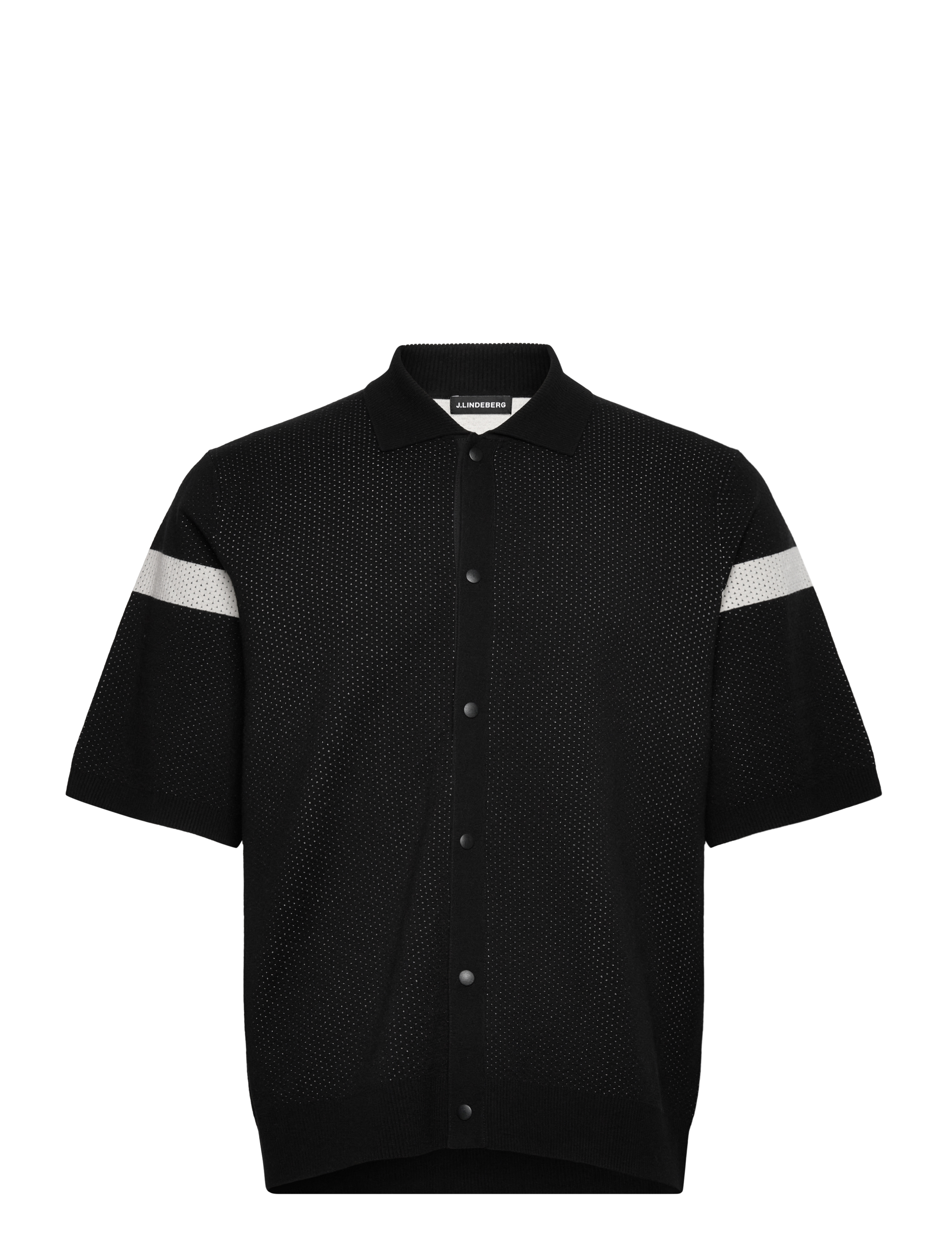 J. Lindeberg - Rayne Knitted Shirt - black - 1