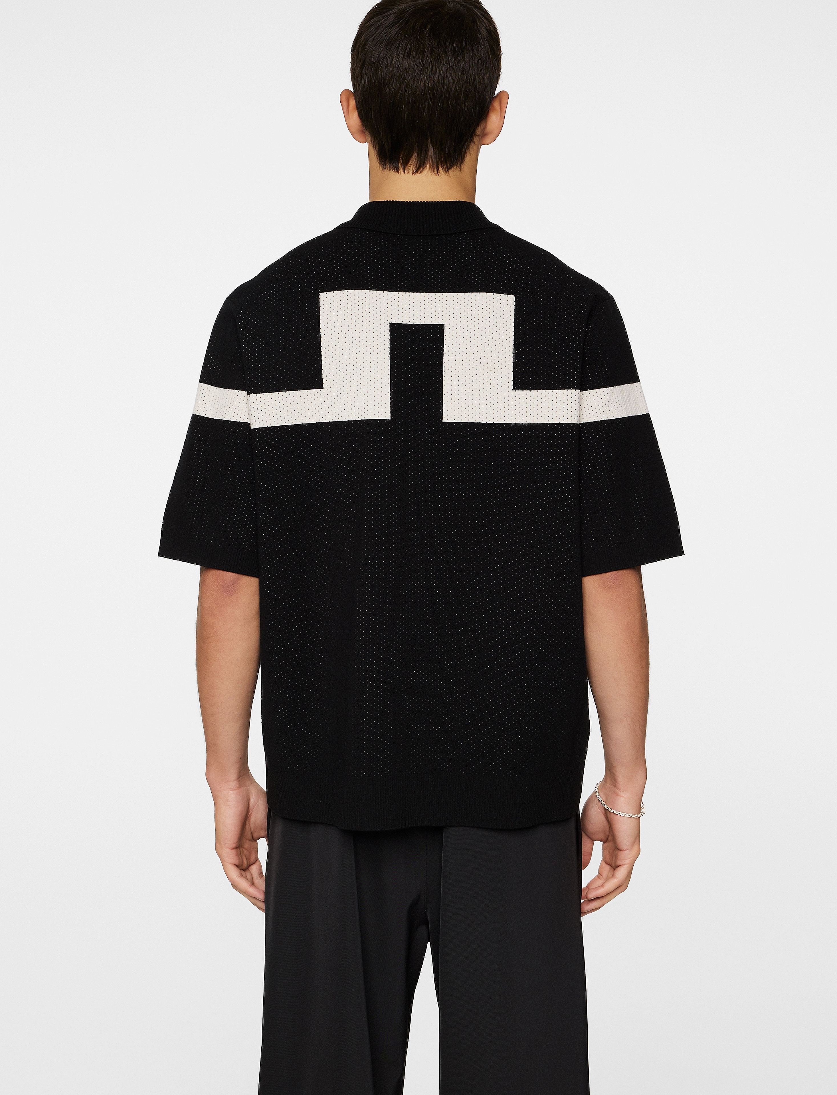 J. Lindeberg - Rayne Knitted Shirt - black - 2