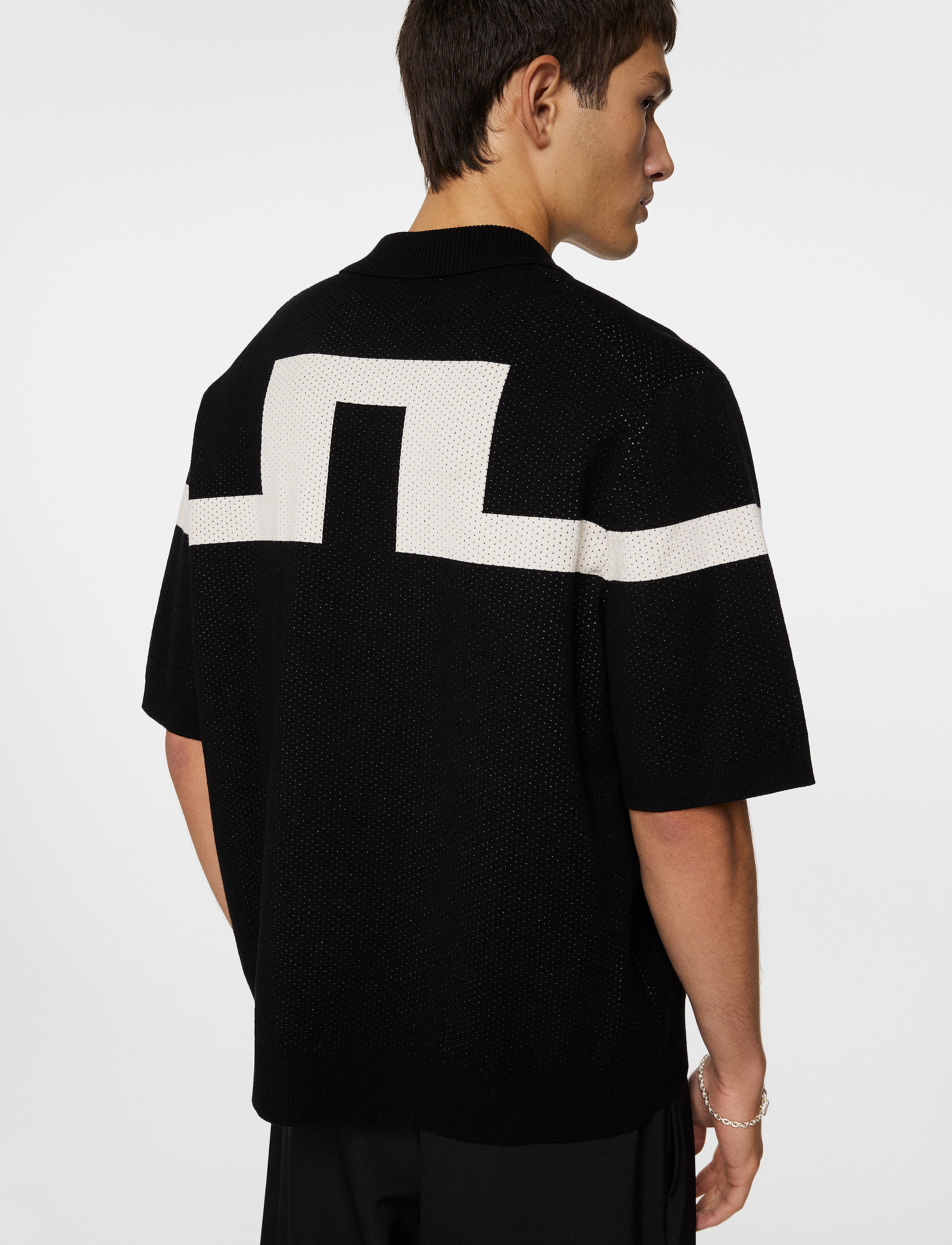 J. Lindeberg - Rayne Knitted Shirt - black - 4