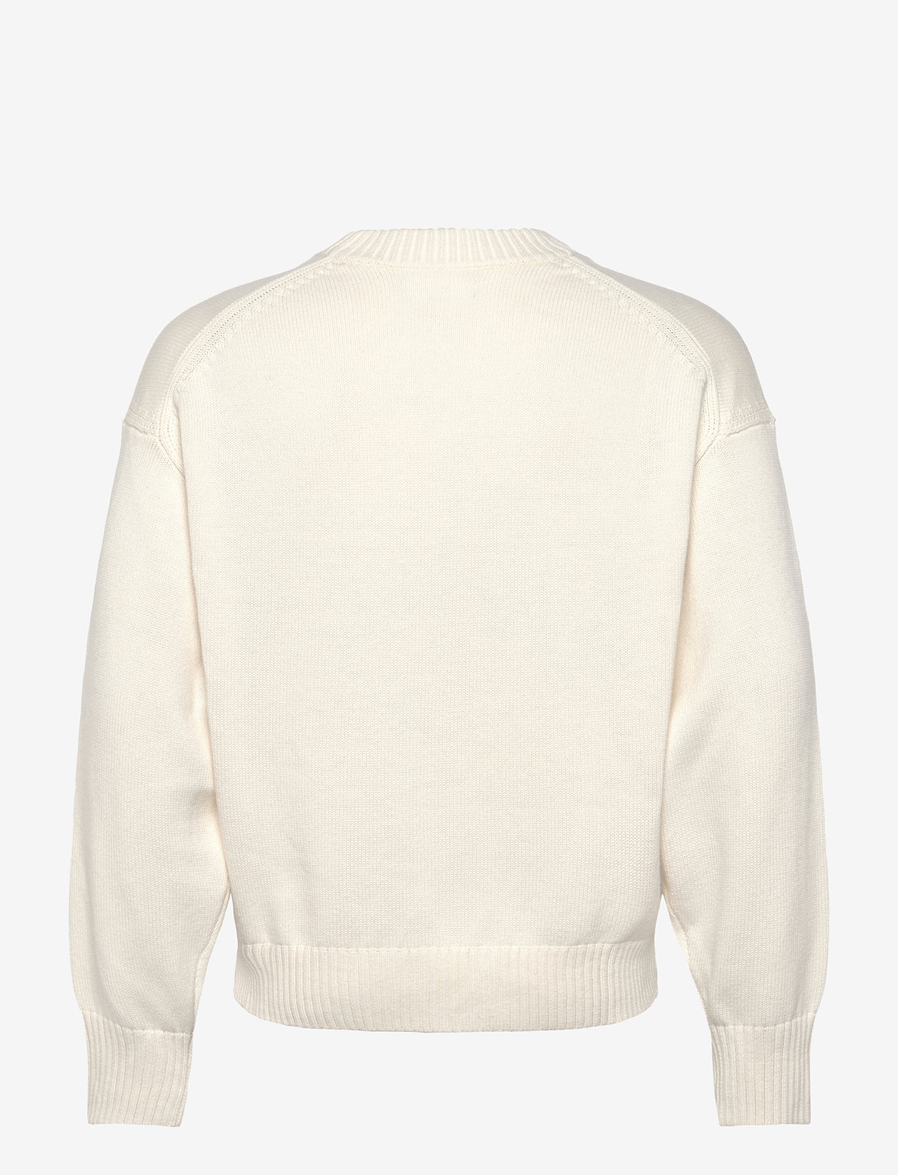 J. Lindeberg - Eddy Cotton Wool Crew Neck - shoppa efter tillfälle - white - 2