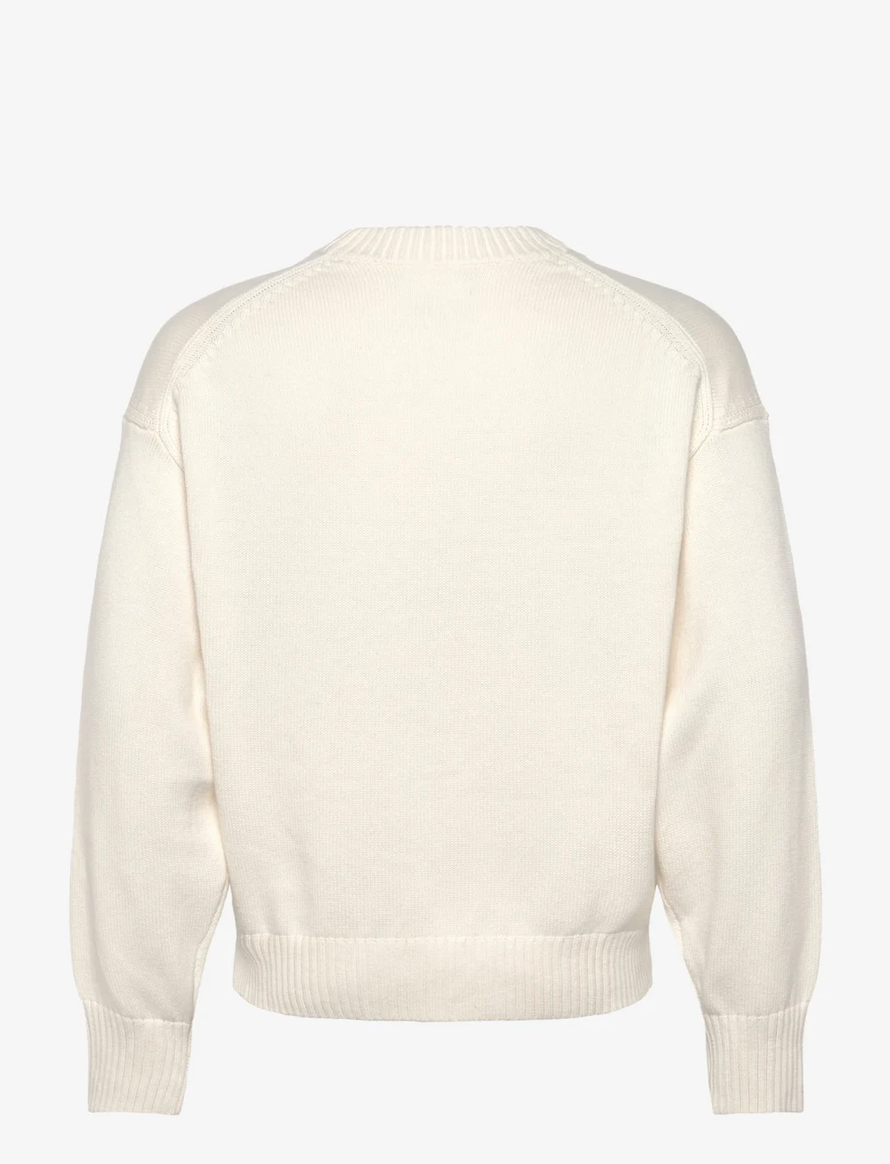 J. Lindeberg - Eddy Cotton Wool Crew Neck - shoppa efter tillfälle - white - 2