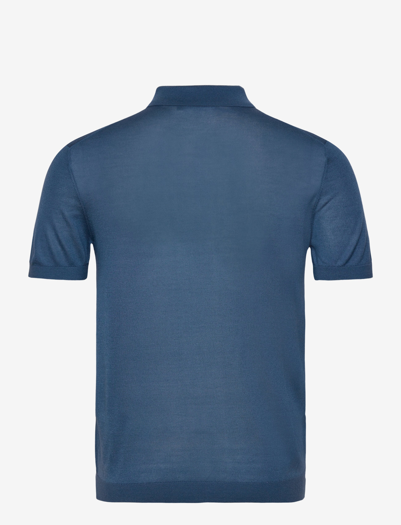 J. Lindeberg - Ridge Lyocell Silk Polo - stickade pikéer - dark blue - 2