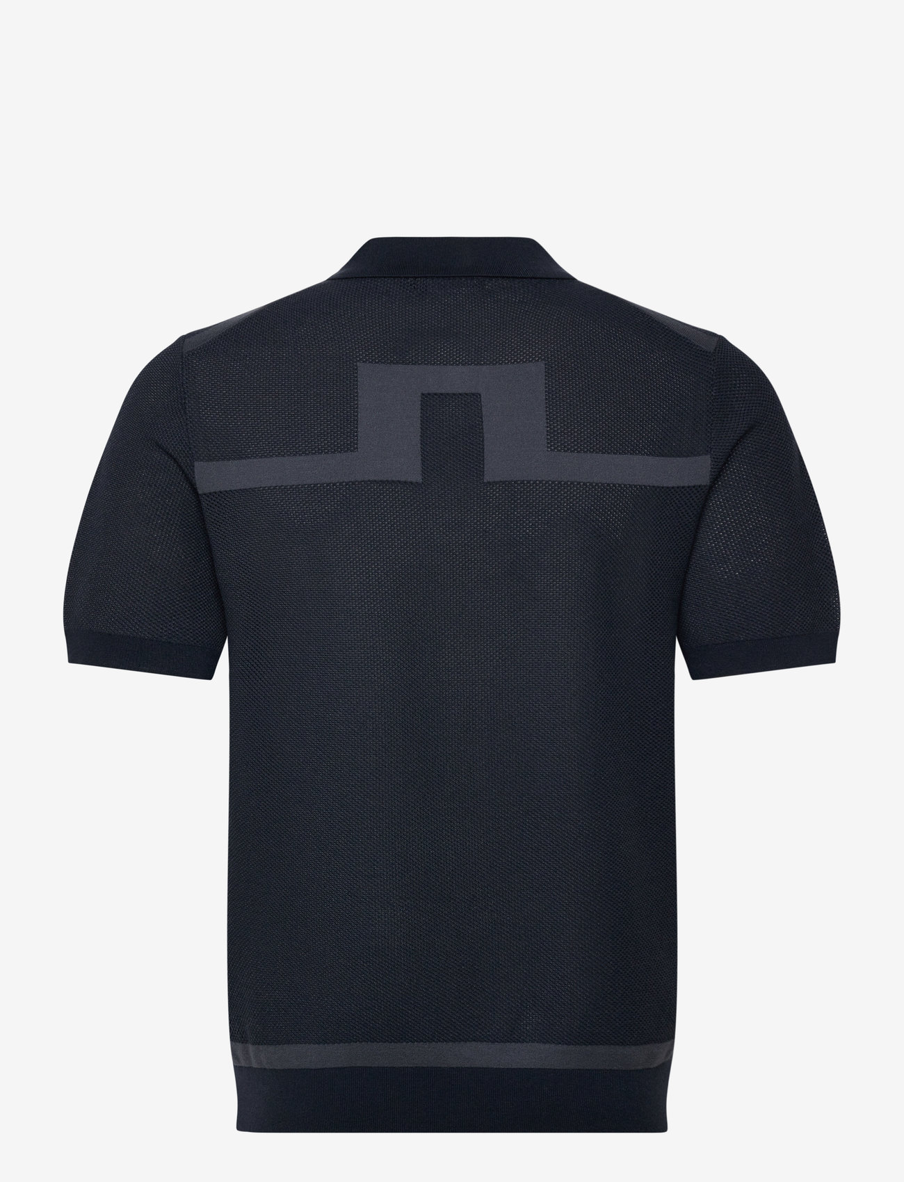 J. Lindeberg - Reymond Structure Knit Polo - polostrik - ombre blue - 2