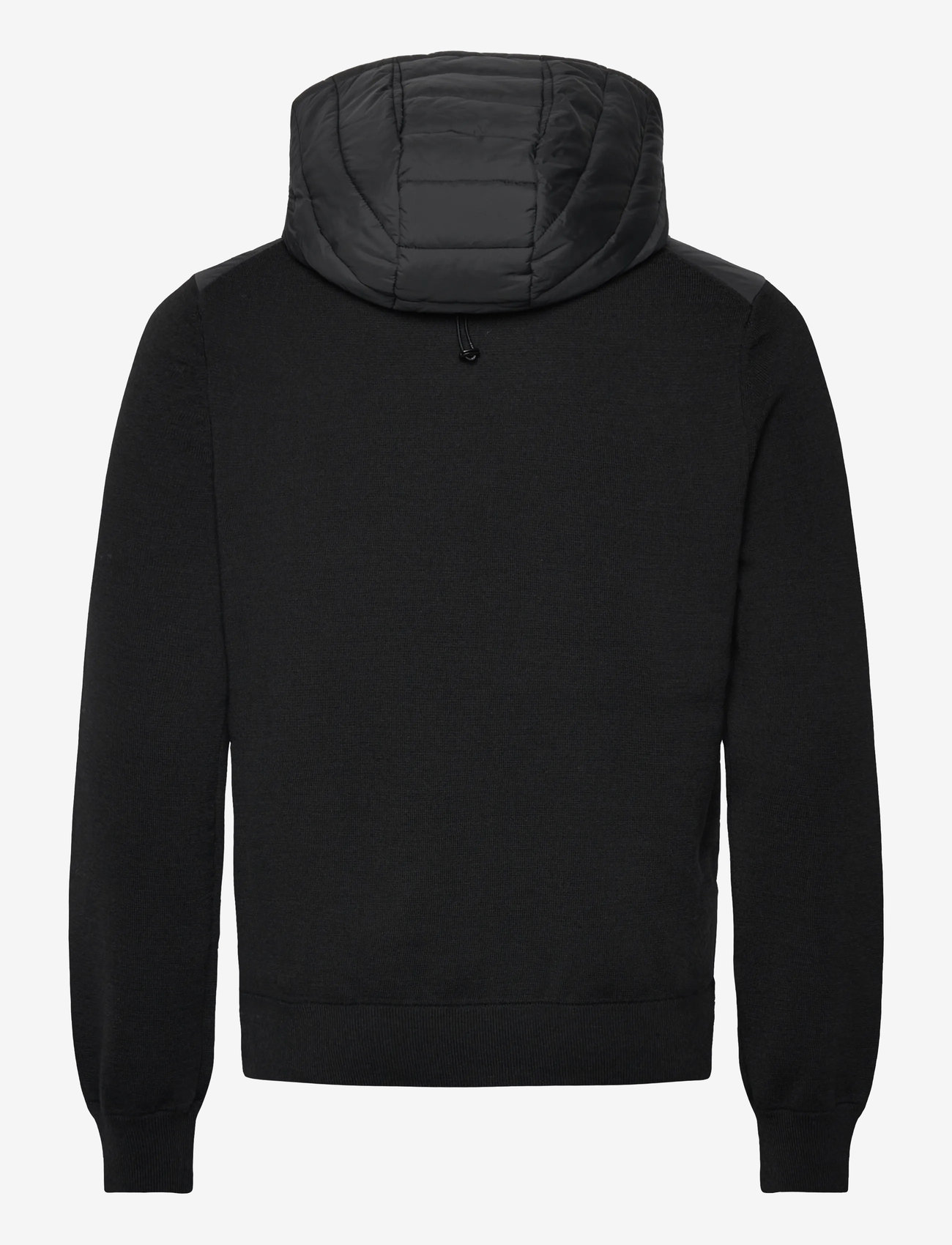 J. Lindeberg - Thorn Hood Knit Hybrid Jacket - hybrid-jacken - black - 2