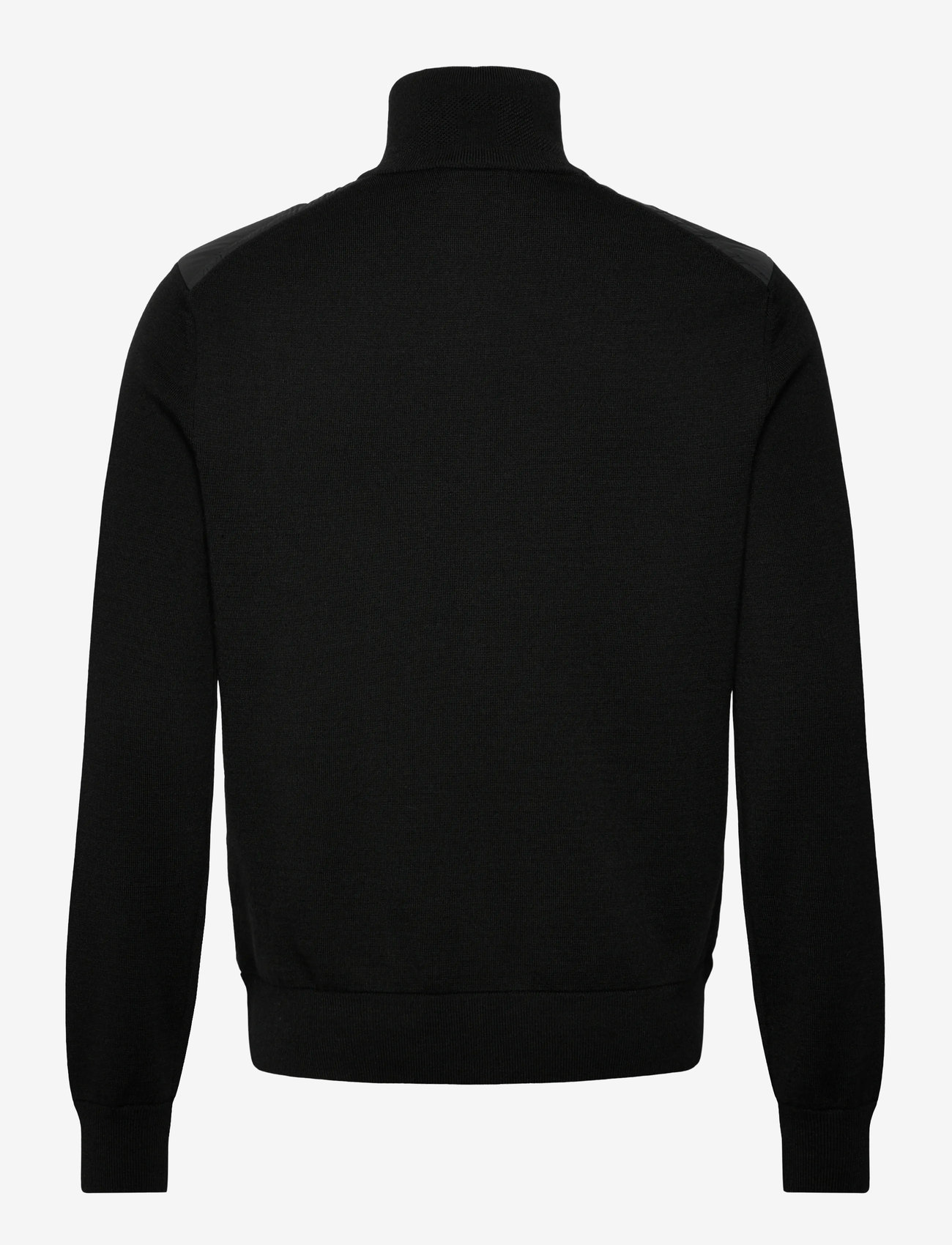 J. Lindeberg - Bodie Knitted Hybrid Jacket - hybridjakker - black - 2