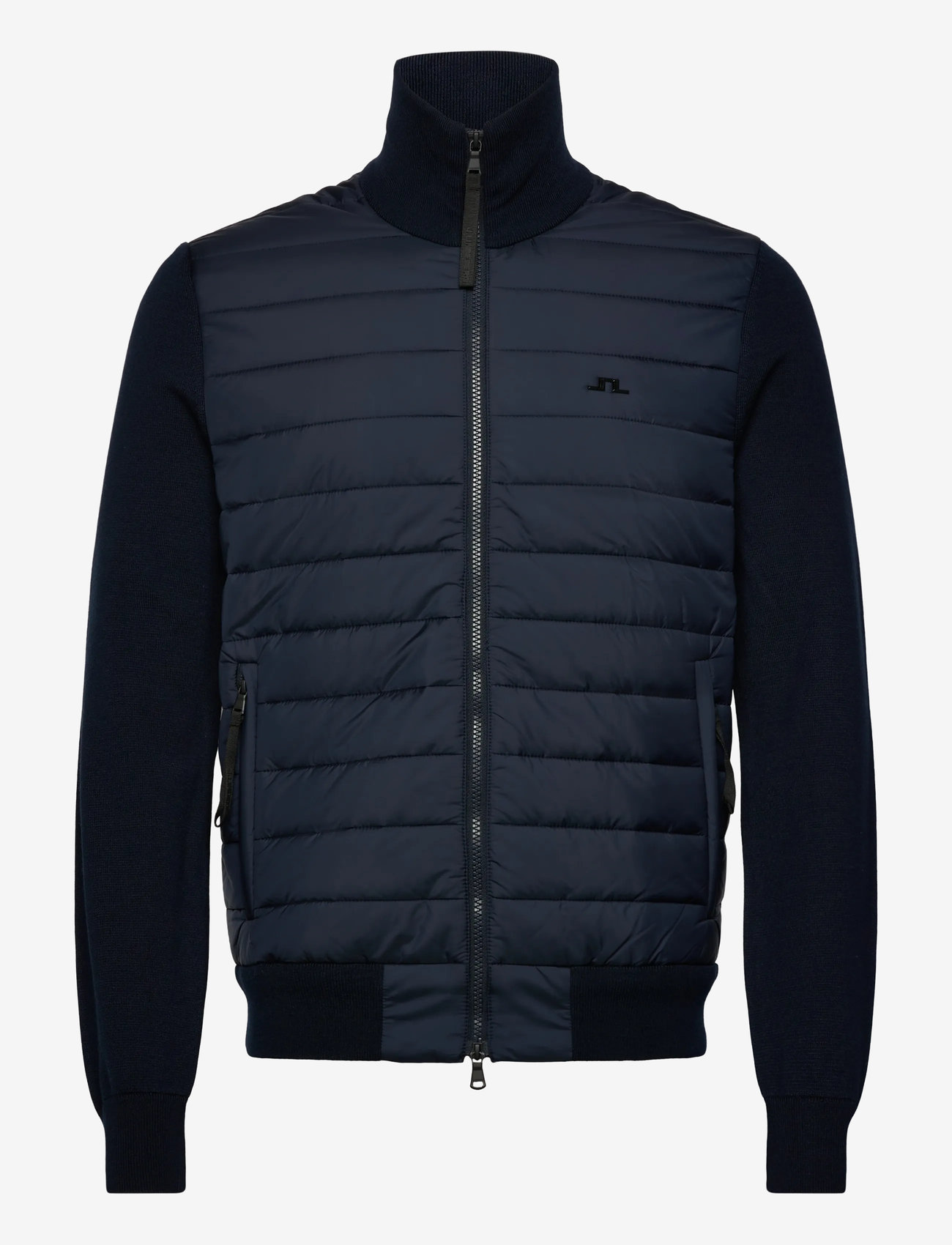 J. Lindeberg - Bodie Knitted Hybrid Jacket - hybridjakker - jl navy - 1