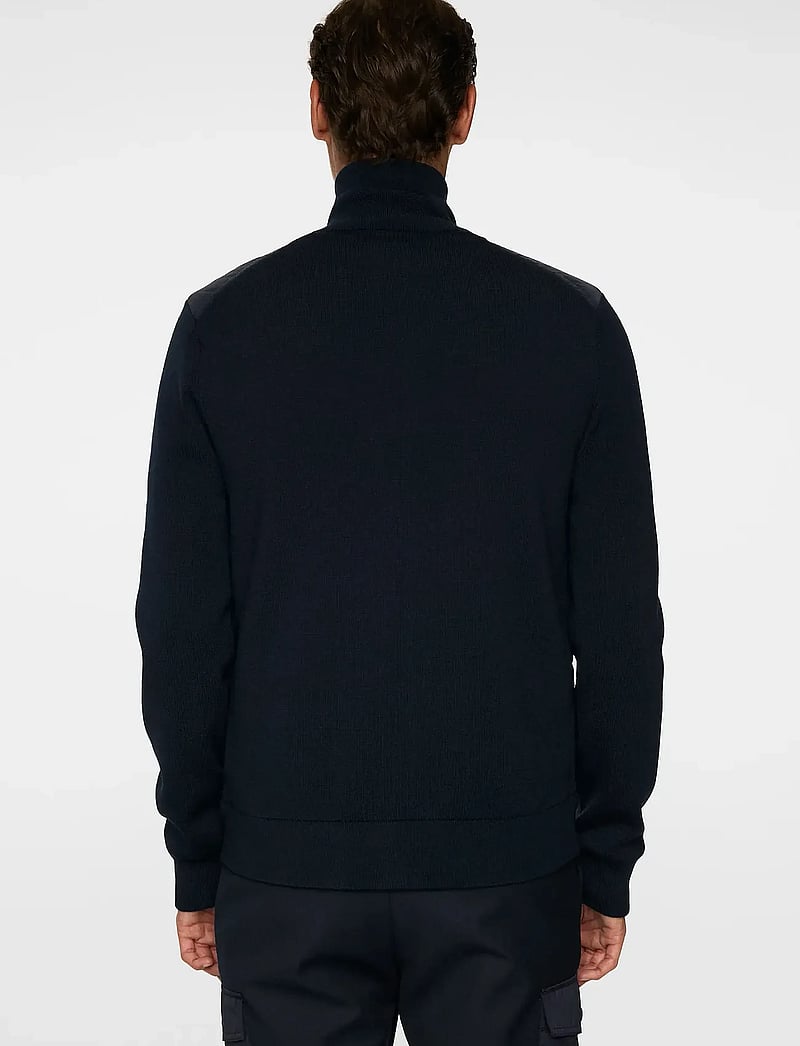 J. Lindeberg - Bodie Knitted Hybrid Jacket - hybridjakker - jl navy - 3
