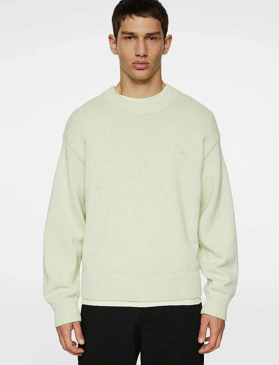 J. Lindeberg - Eddy Cotton Wool Crew Neck - rundhals - ambrosia - 0