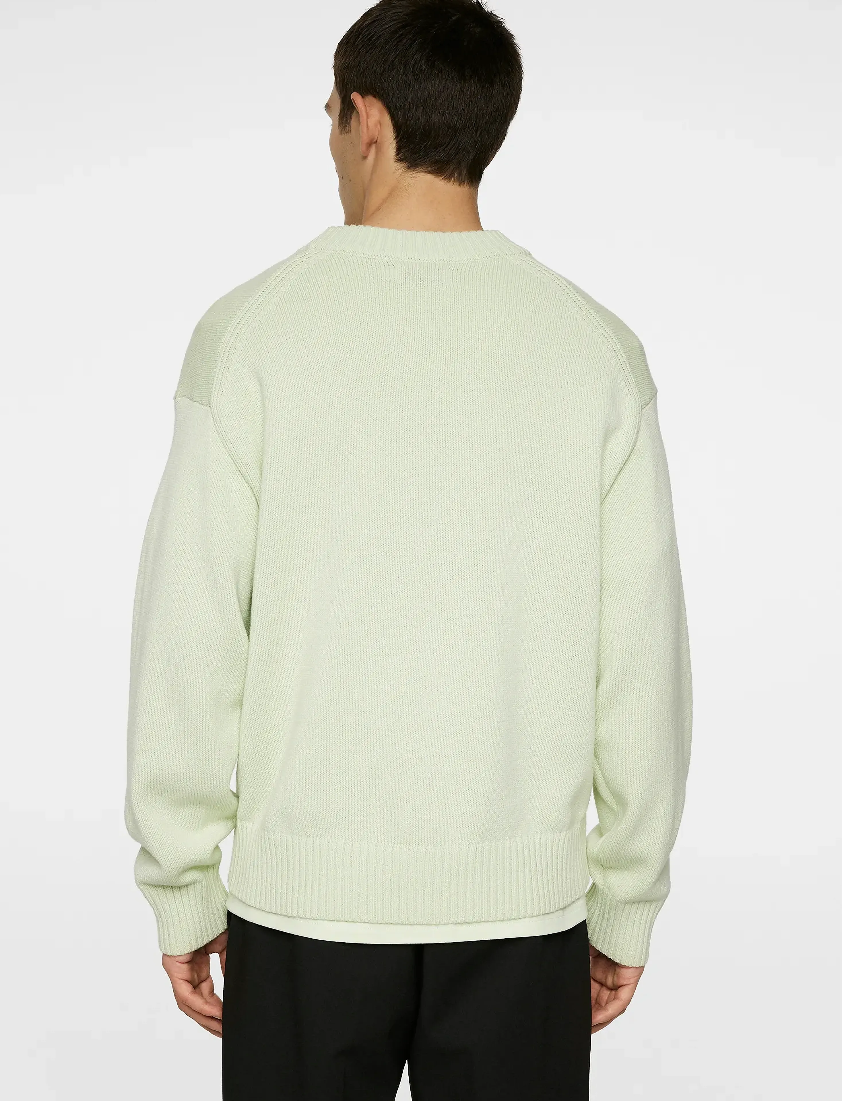 J. Lindeberg - Eddy Cotton Wool Crew Neck - rund hals - ambrosia - 3