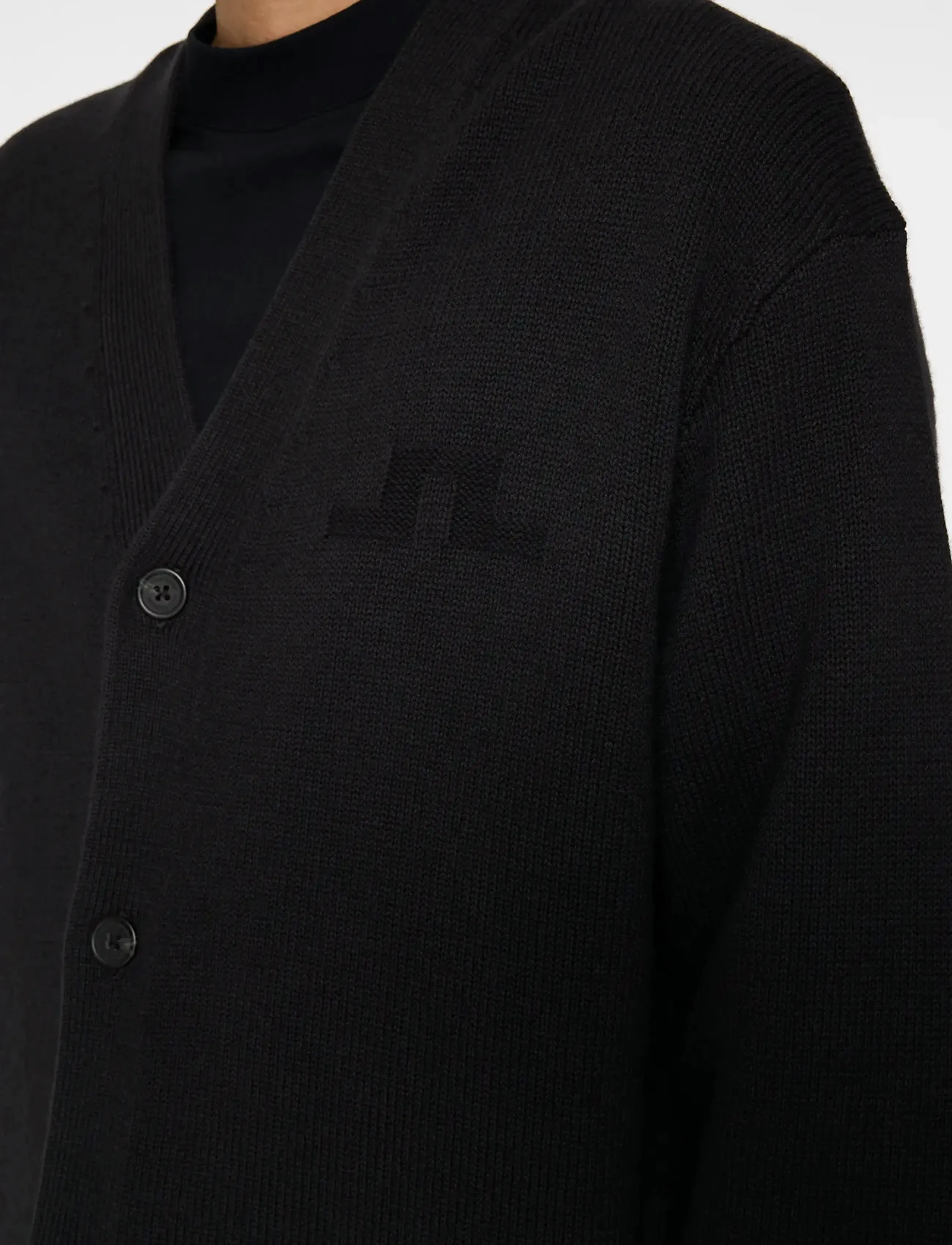 J. Lindeberg Eddy Wool Blend Cardigan herr – bild 5