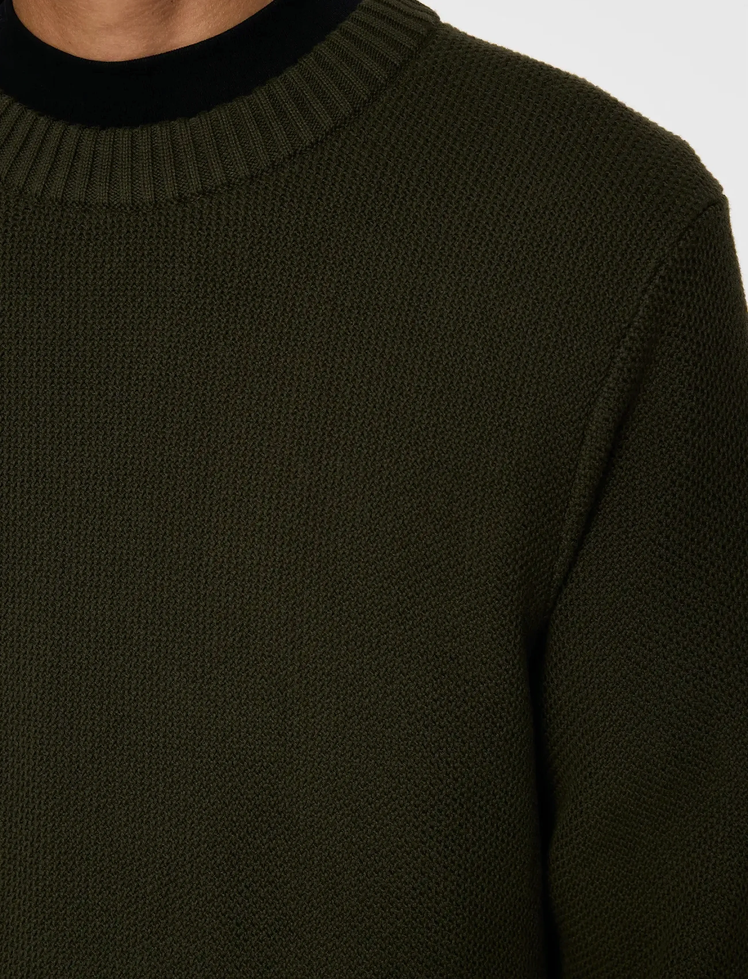 J. Lindeberg Oliver Structure Sweater stickade tröjor herr – bild 5
