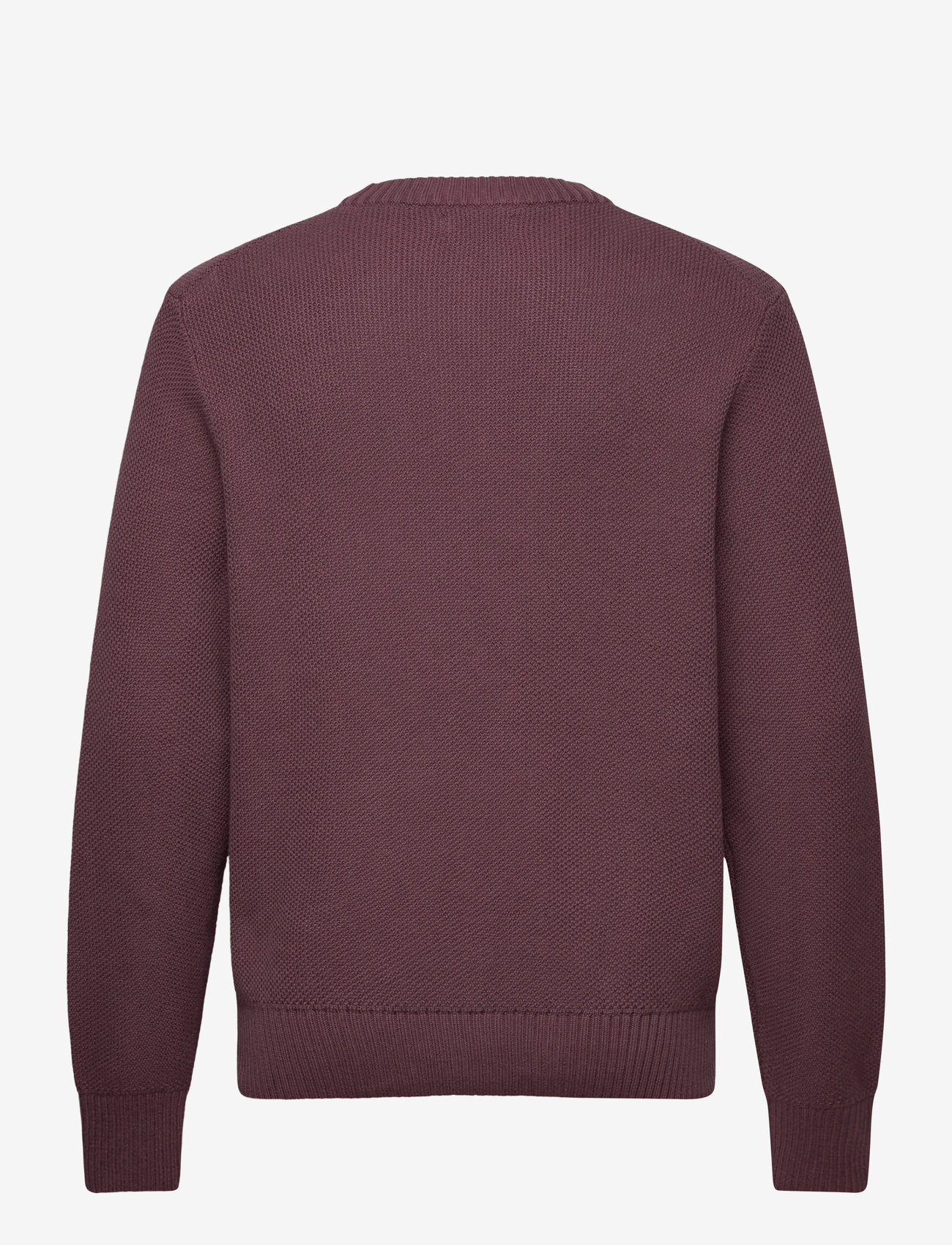 J. Lindeberg - Oliver Structure Sweater - okrągły dekolt - huckleberry - 2