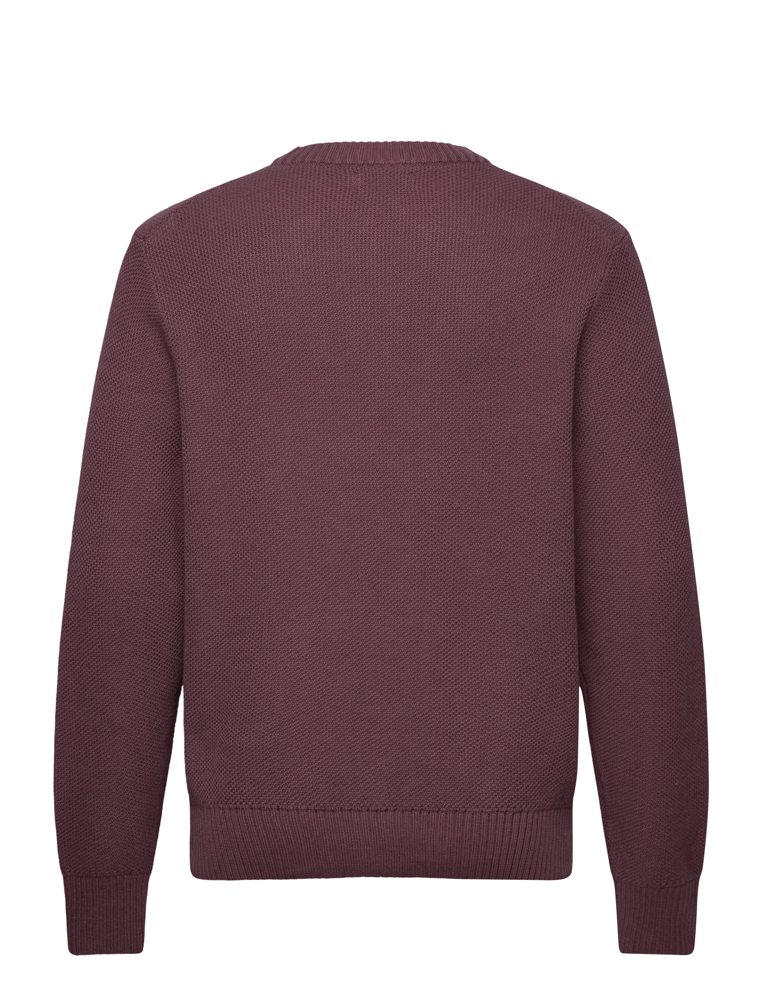 J. Lindeberg - Oliver Structure Sweater - rund hals - huckleberry - 2