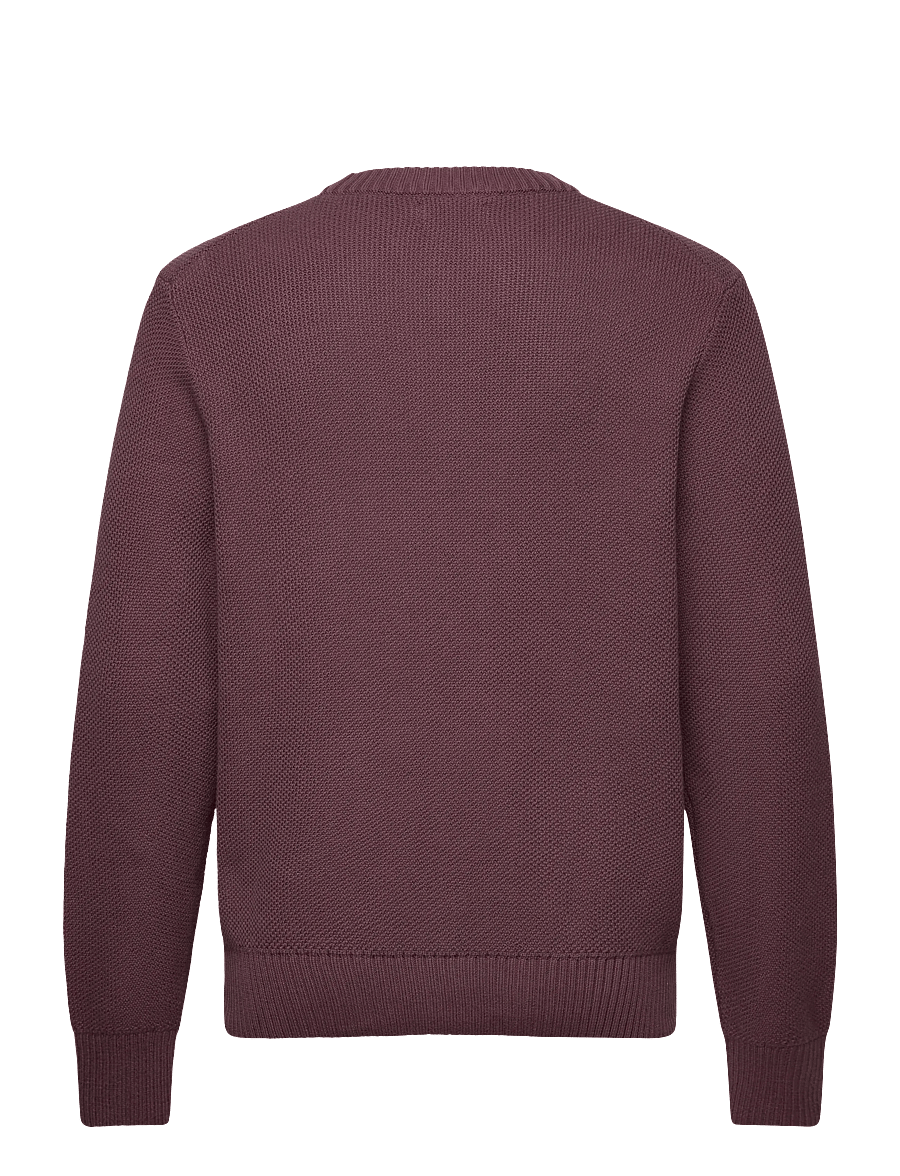 J. Lindeberg - Oliver Structure Sweater - rundhals - huckleberry - 2