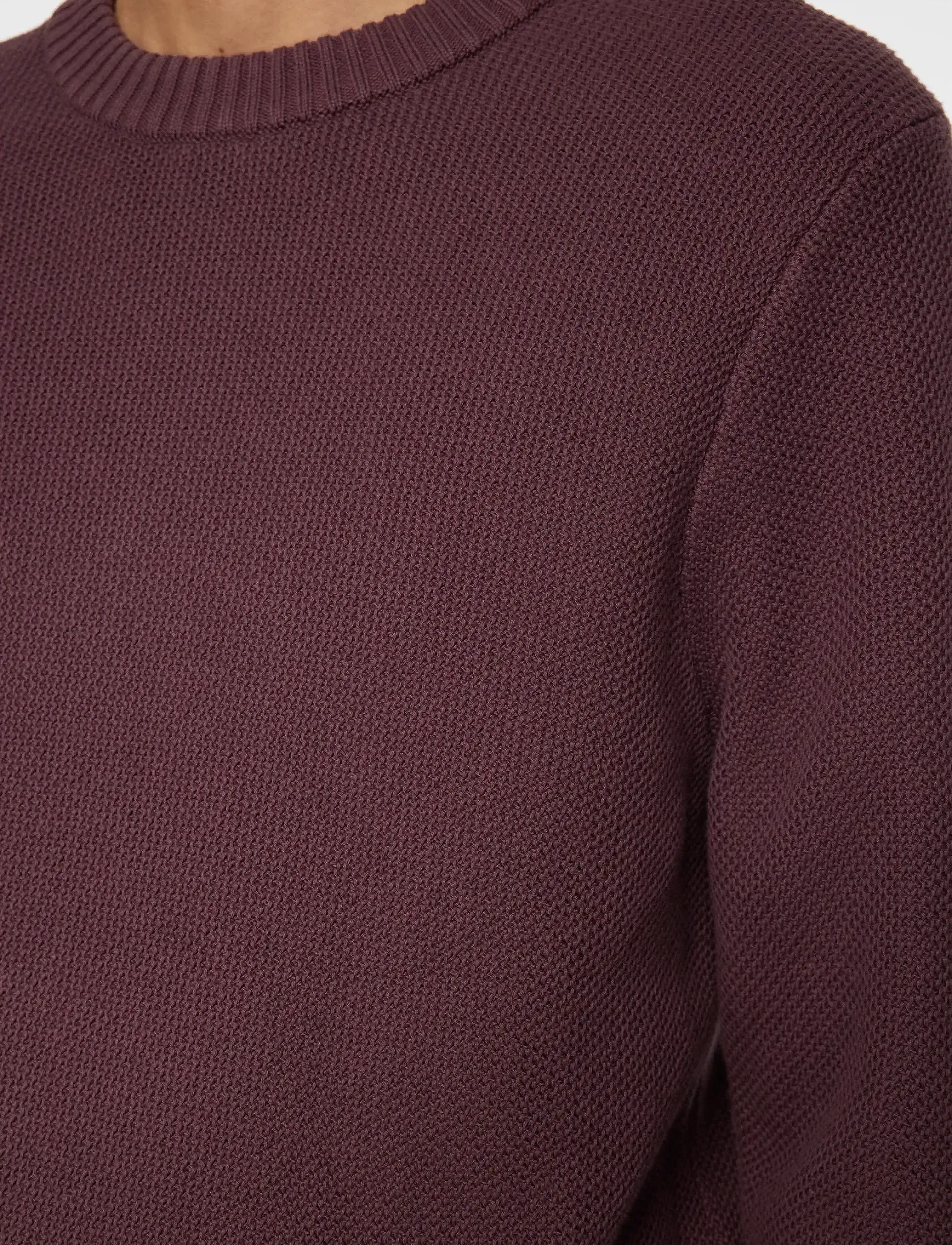 J. Lindeberg Oliver Structure Sweater stickade tröjor herr – bild 5