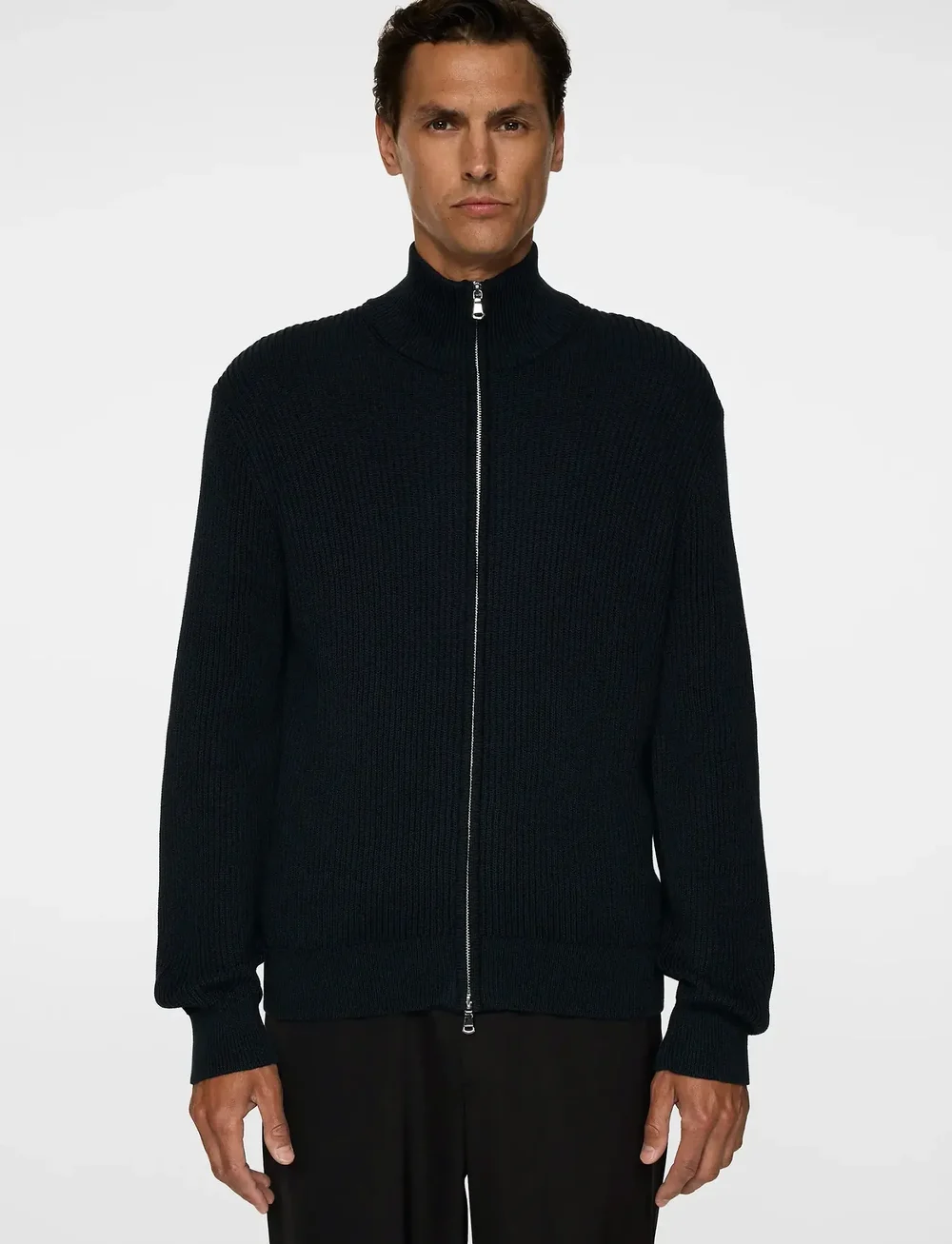 J. Lindeberg - Alexis Full Zip Cardigan - lukuga džemprid - jl navy - 0