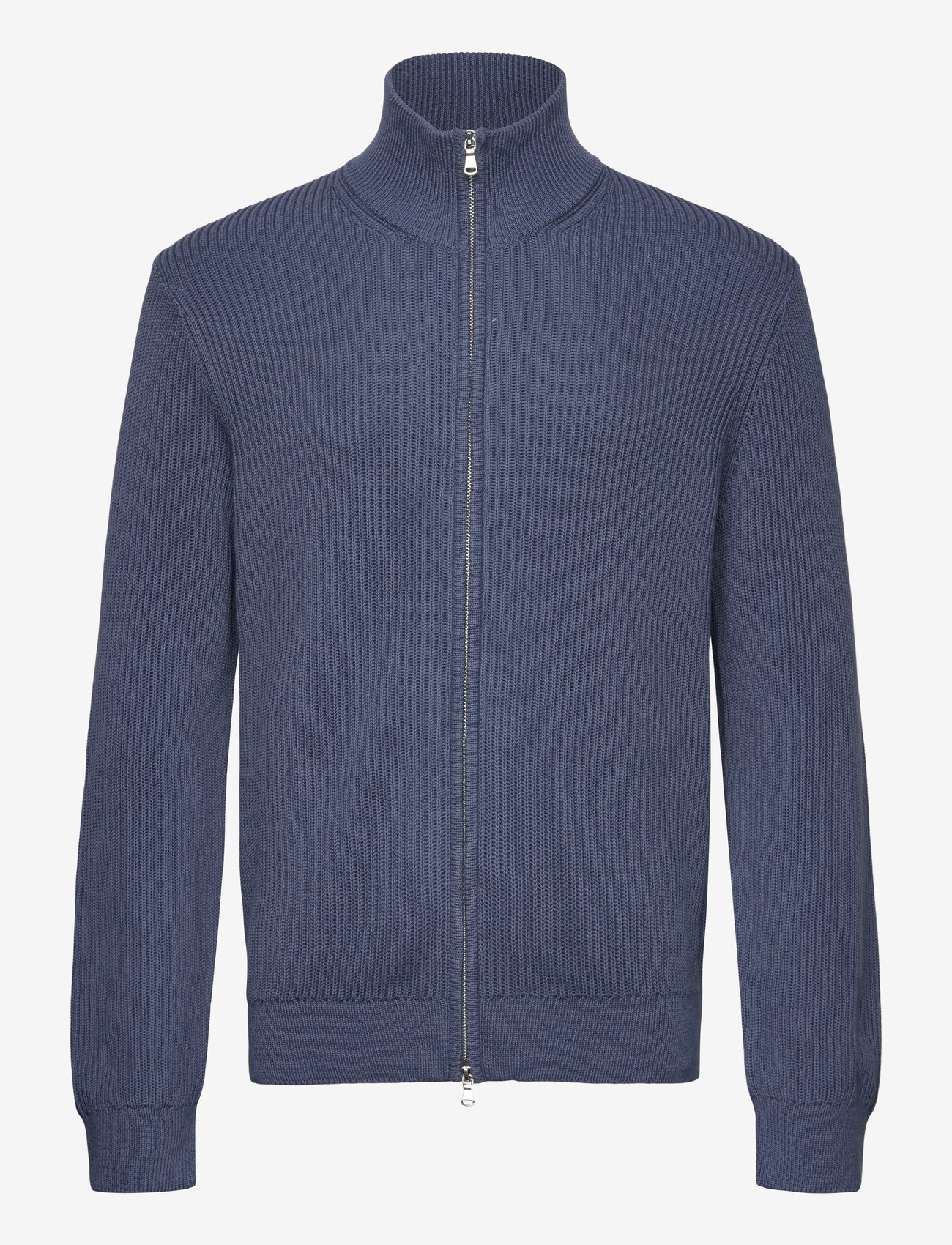 J. Lindeberg - Alexis Full Zip Cardigan - full zip tröjor - vintage indigo - 1