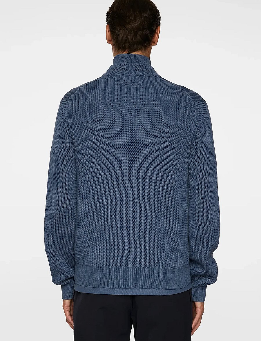 J. Lindeberg - Alexis Full Zip Cardigan - vintage indigo - 3