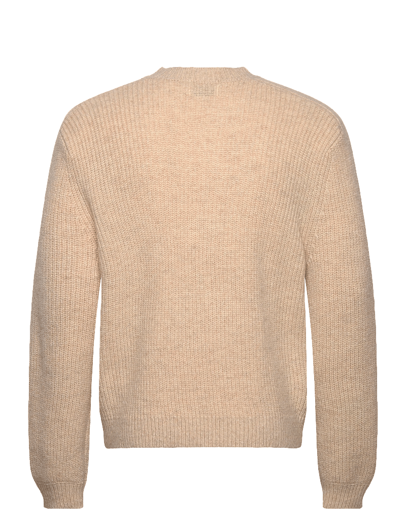 J. Lindeberg - Vitor V-neck Heavy Knit - v-ausschnitt - moonbeam melange - 2