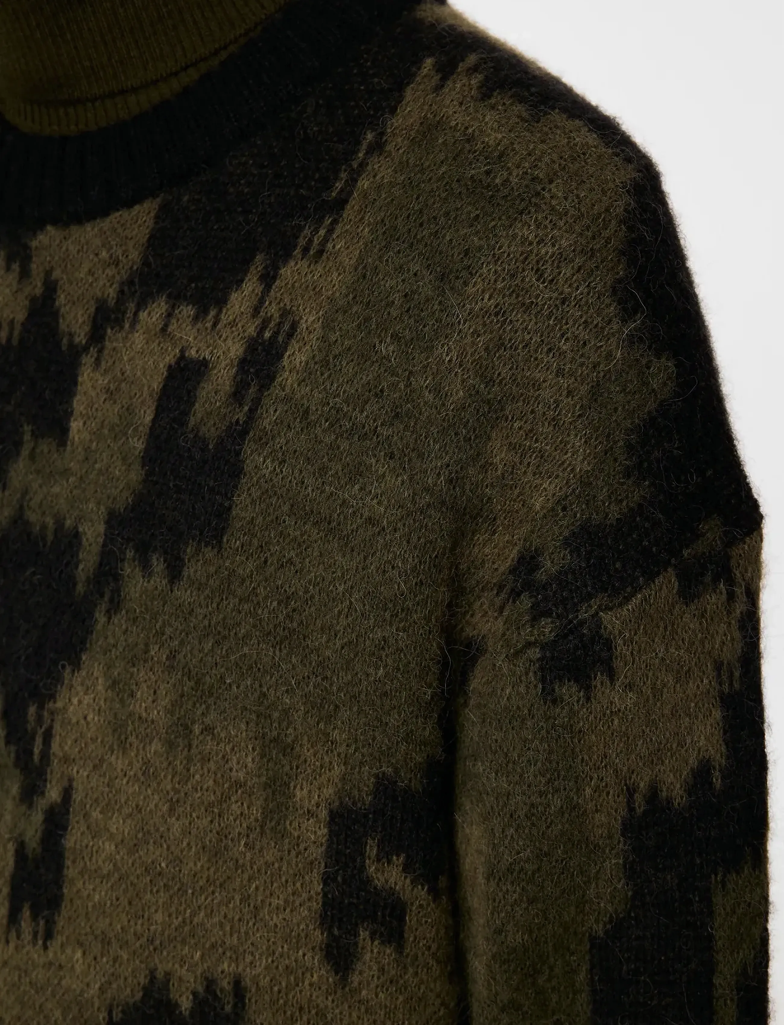 J. Lindeberg Nate Graphic Jacquard Knit stickade tröjor herr – bild 5