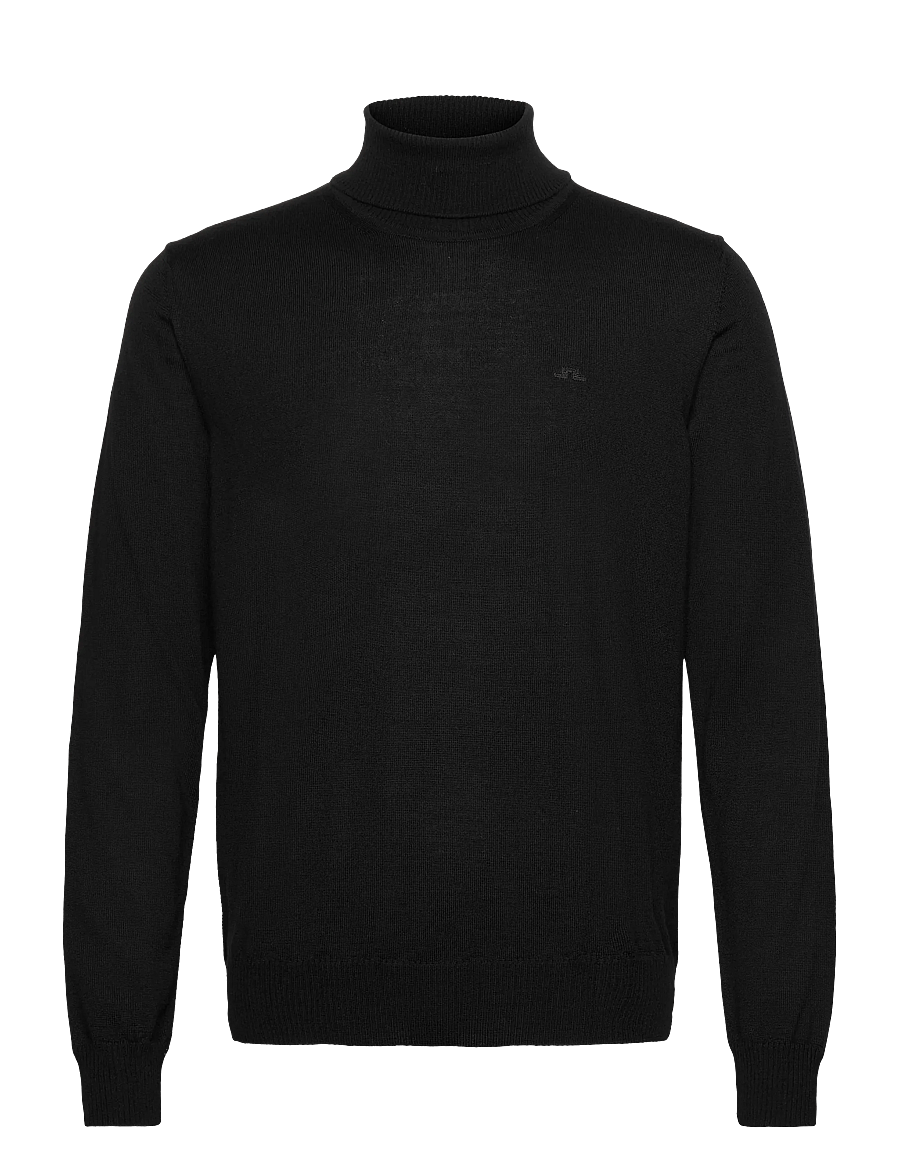 J. Lindeberg - Kaden Merino Turtle Neck - polokrage - black - 1