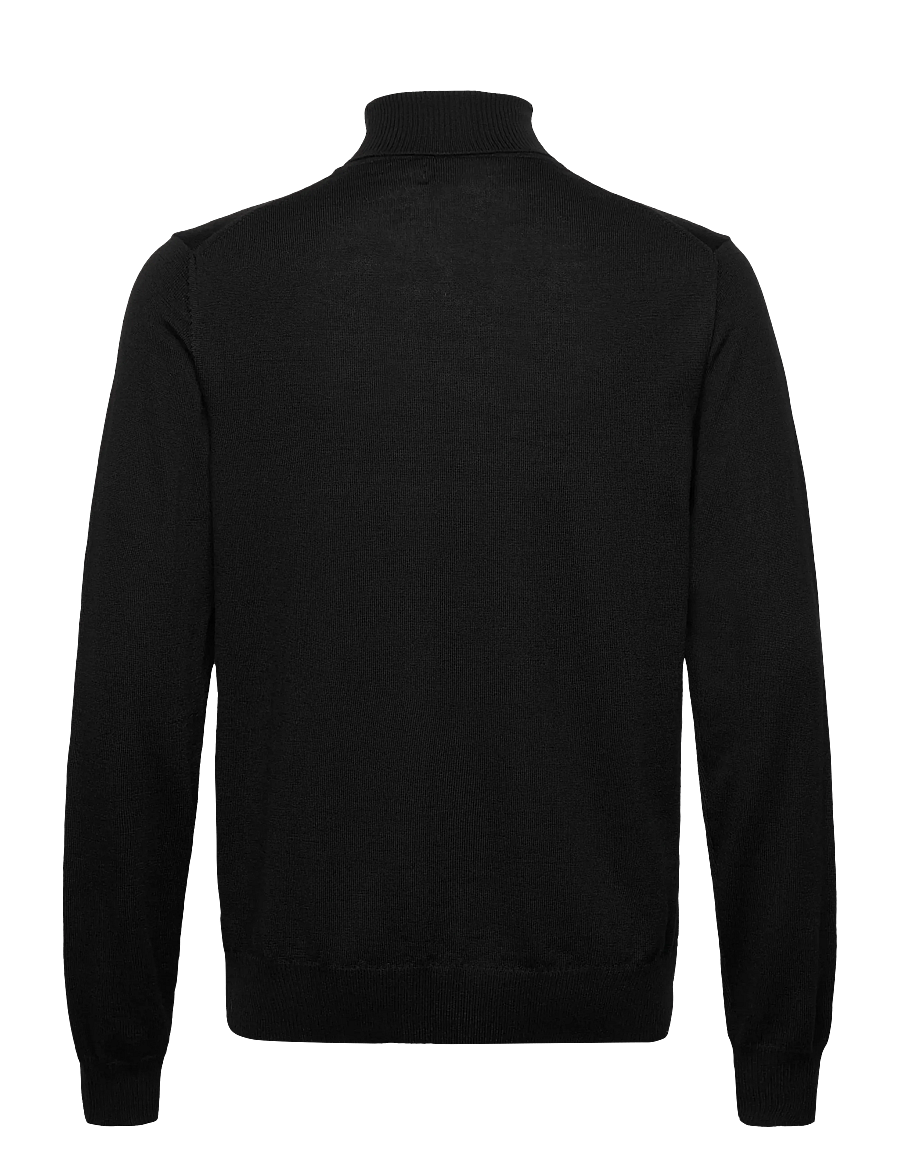 J. Lindeberg - Kaden Merino Turtle Neck - polokrage - black - 2