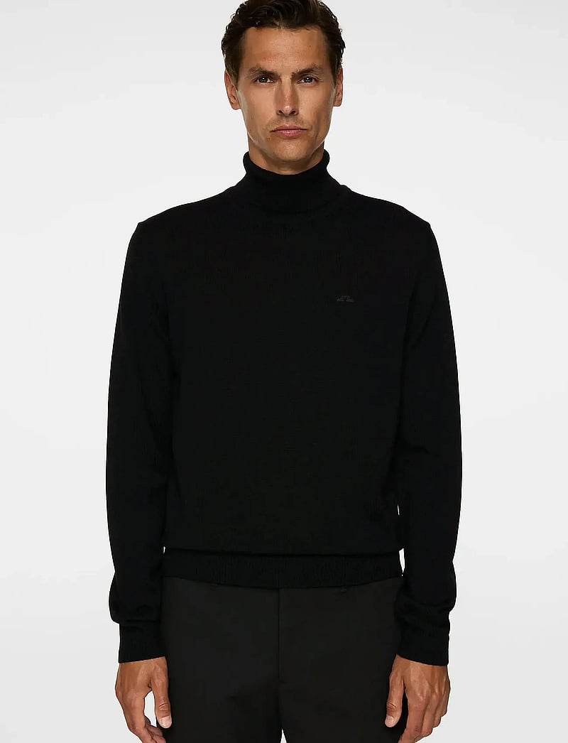 J. Lindeberg - Kaden Merino Turtle Neck - rollkragen - black - 0