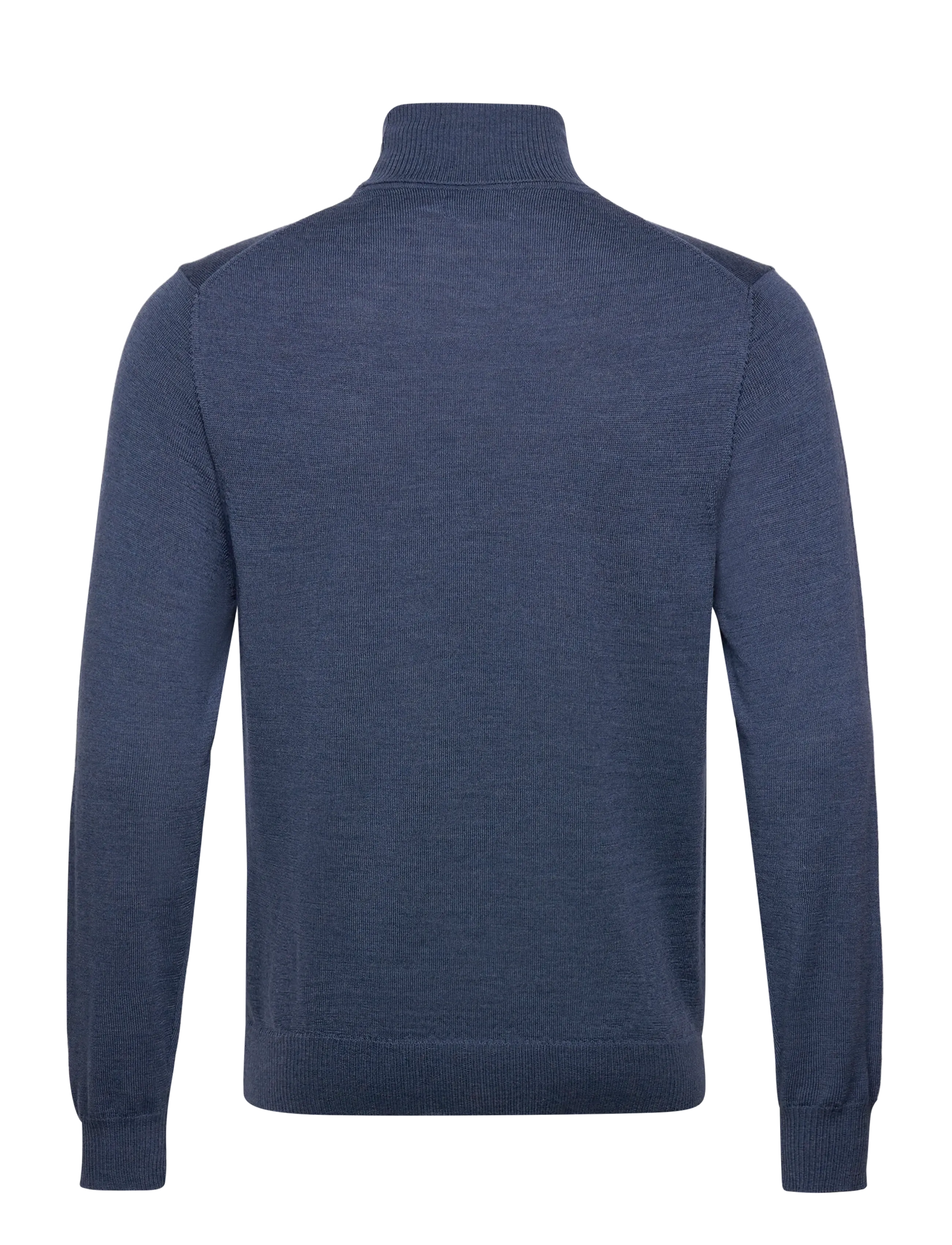 J. Lindeberg - Kaden Merino Turtle Neck - rullekraver - vintage indigo melange - 2