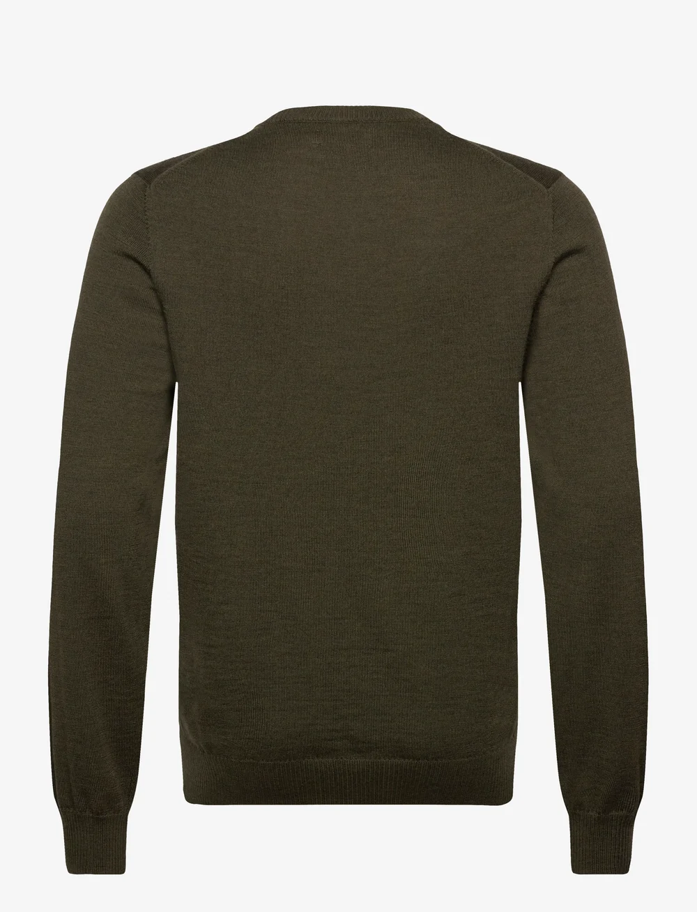 J. Lindeberg - Keane Merino Crew Neck - rund hals - forest green melange - 2