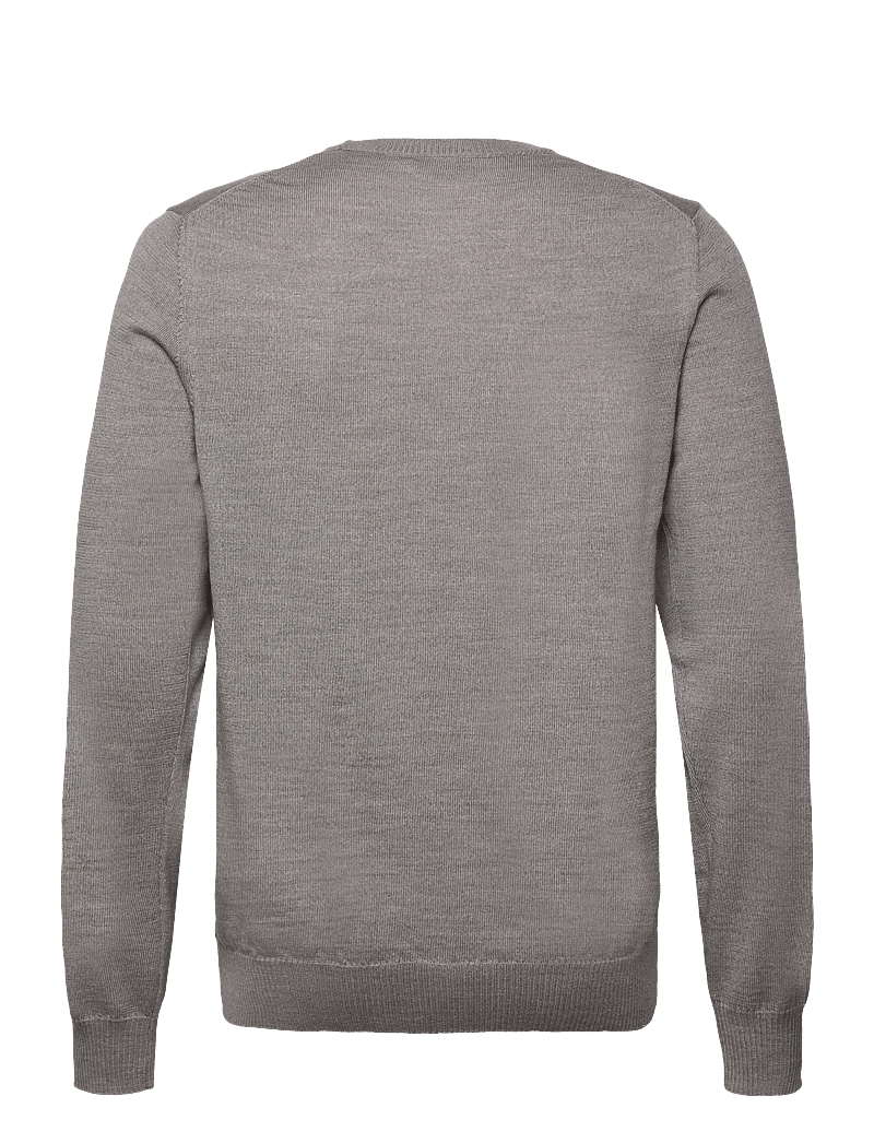 J. Lindeberg - Keane Merino Crew Neck - megztiniai su apvalia apykakle - light grey melange - 2