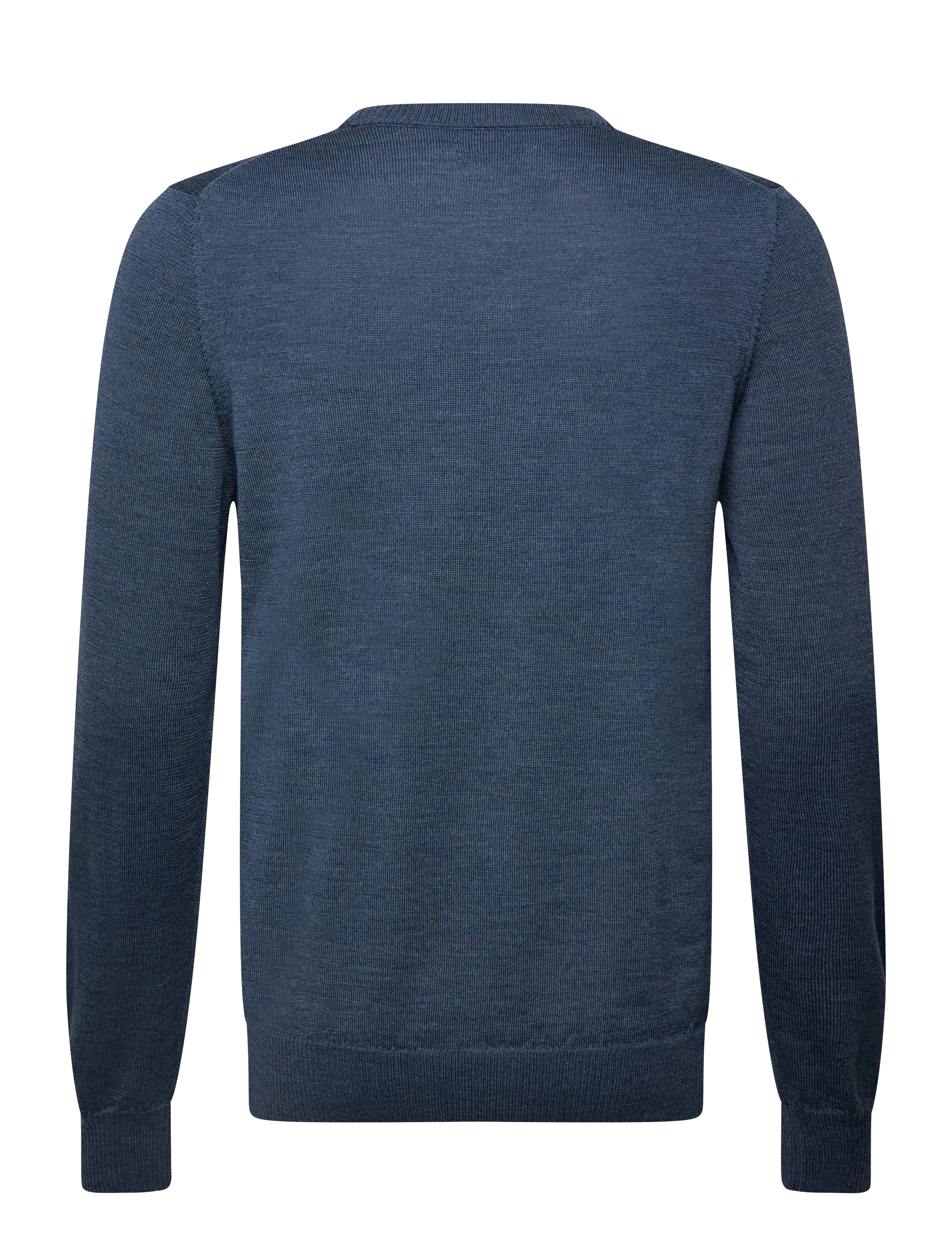 J. Lindeberg - Keane Merino Crew Neck - rund hals - vintage indigo melange - 2
