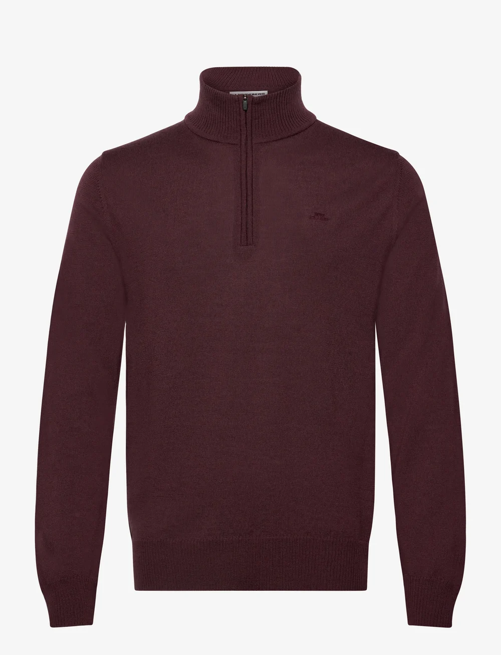 J. Lindeberg - Kiyan Merino Quarter Zip - half zip-tröjor - huckleberry - 1