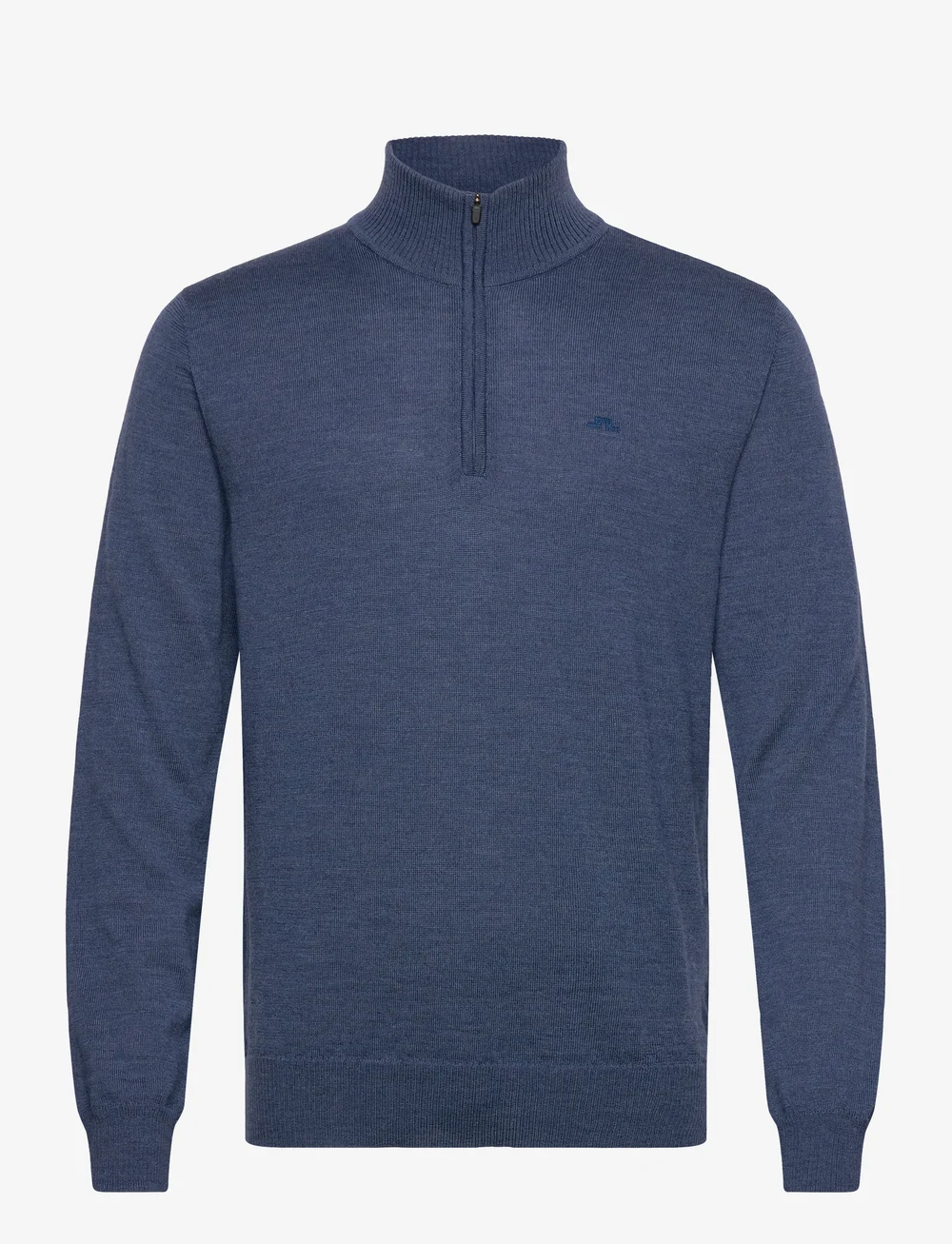 J. Lindeberg - Kiyan Merino Quarter Zip - half zip-tröjor - vintage indigo melange - 1