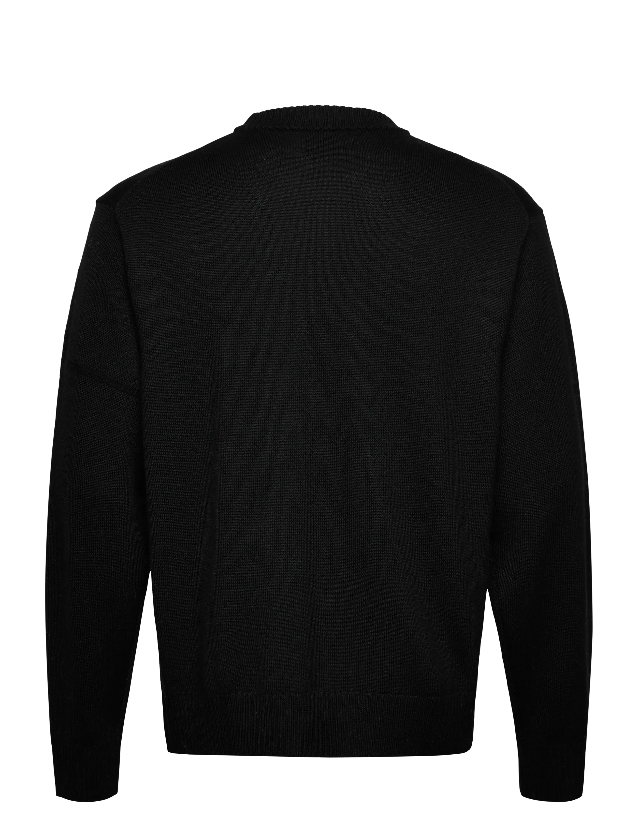 J. Lindeberg - Kino Merino Crew - collegepaidat - black - 2