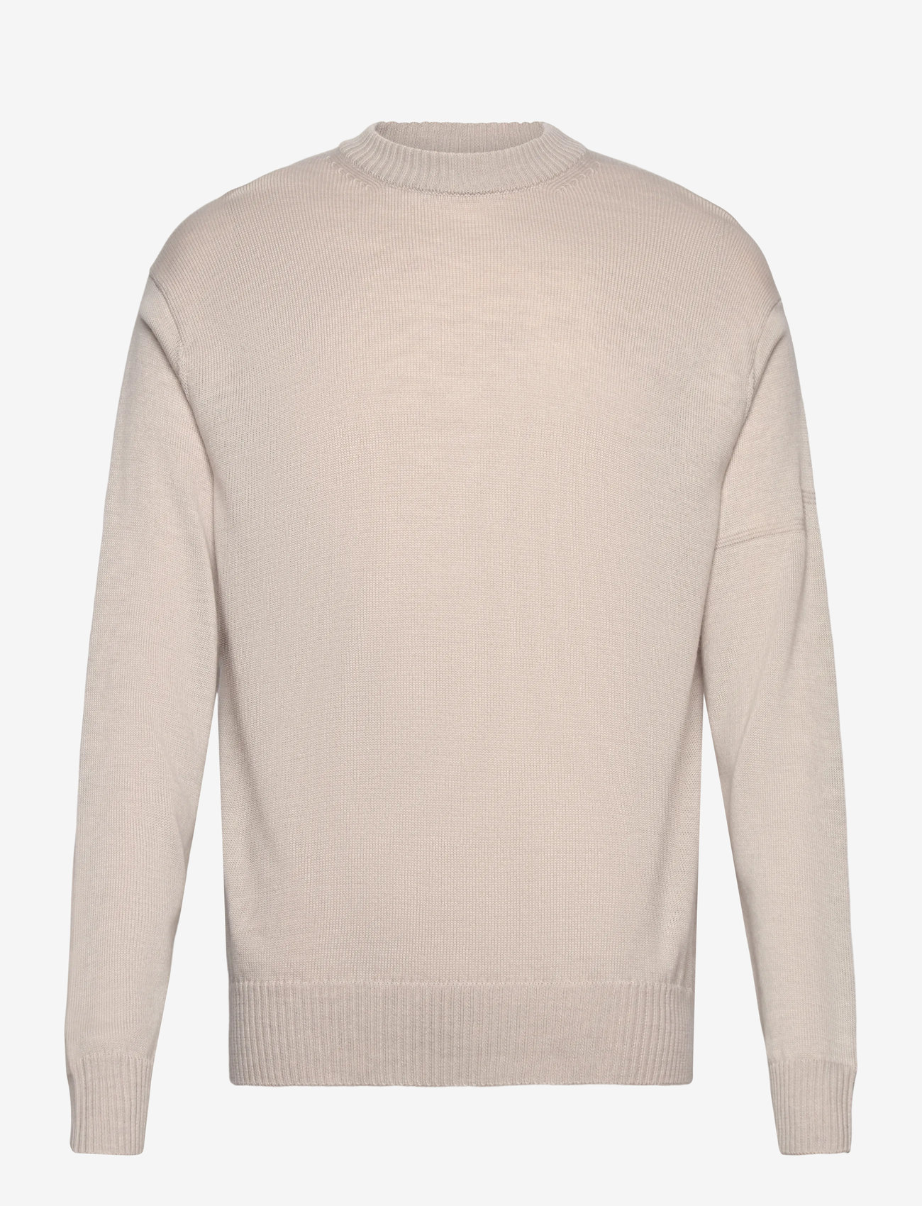 J. Lindeberg - Kino Merino Crew - sweats - moonbeam melange - 1