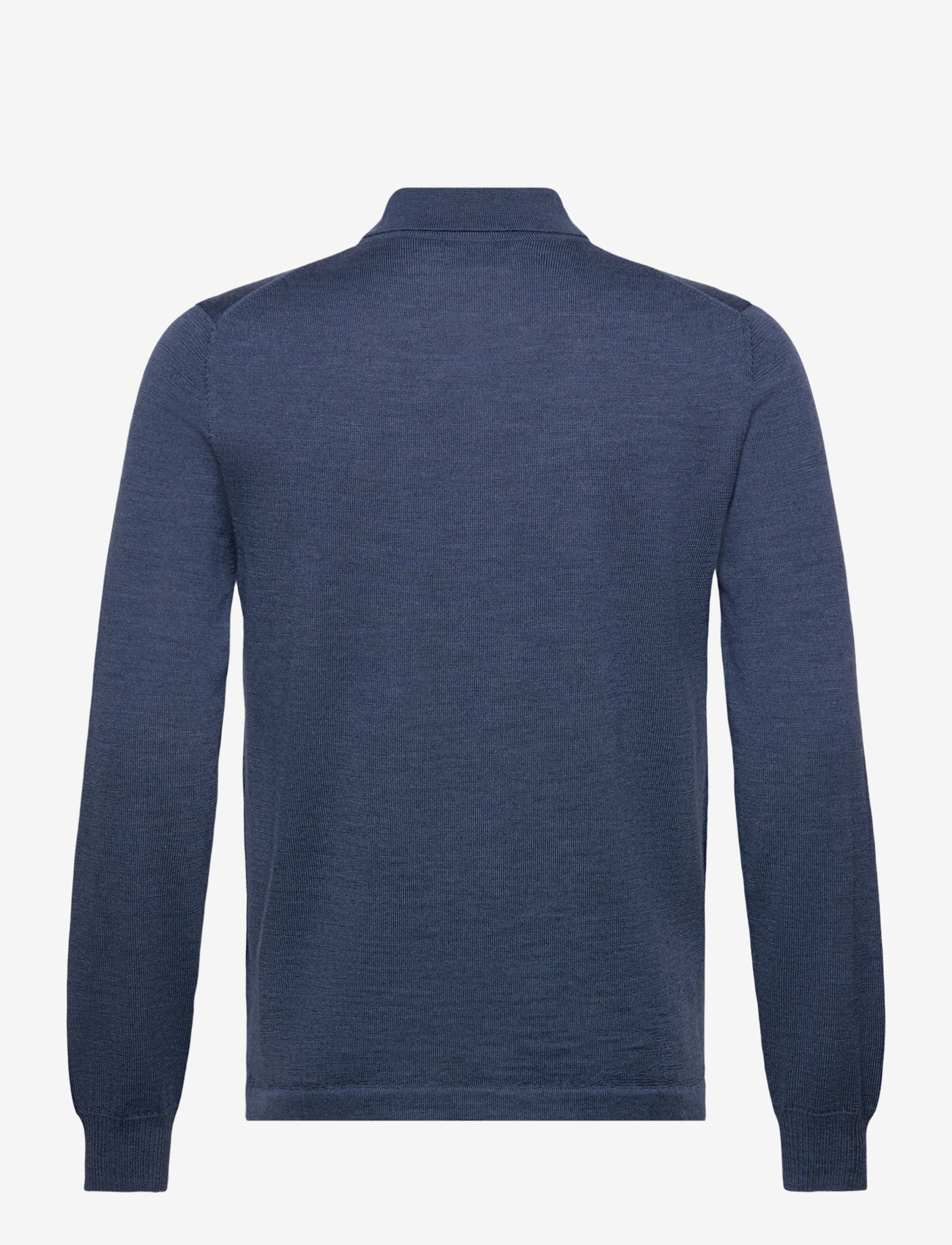 J. Lindeberg - Kaleb Merino Zip Cardigan - vintage indigo melange - 2