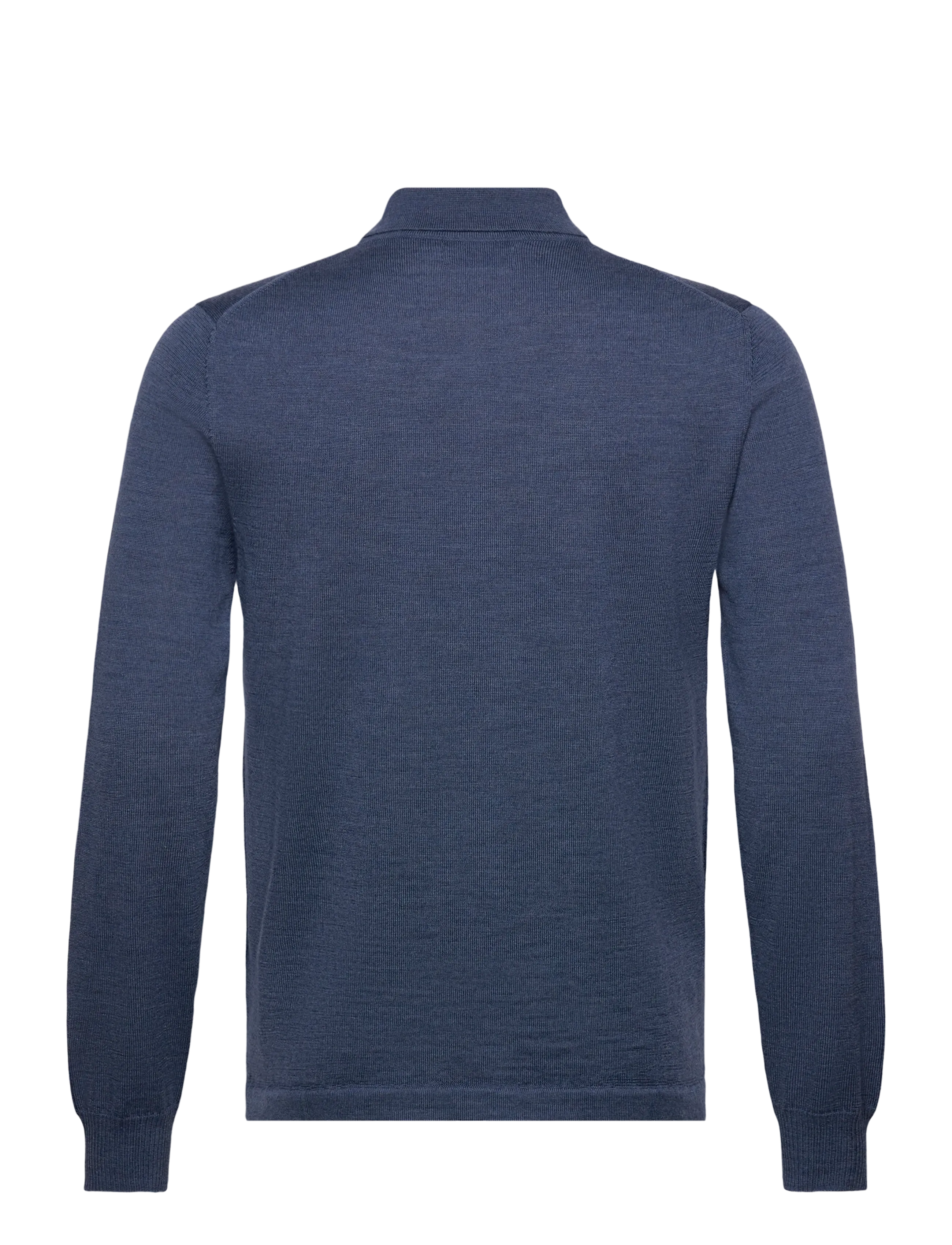 J. Lindeberg - Kaleb Merino Zip Cardigan - vintage indigo melange - 2