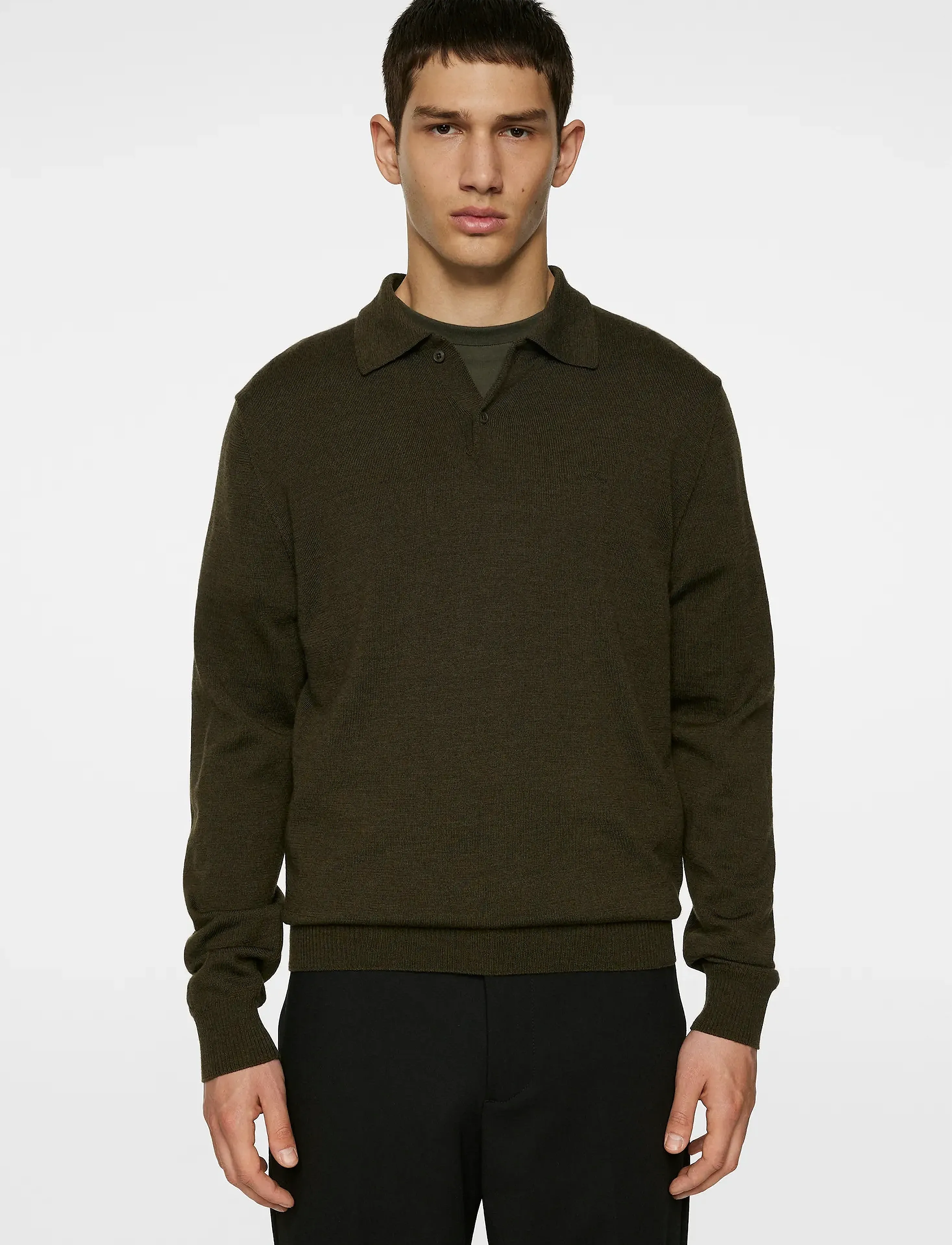 Kai Knitted Merino Polo