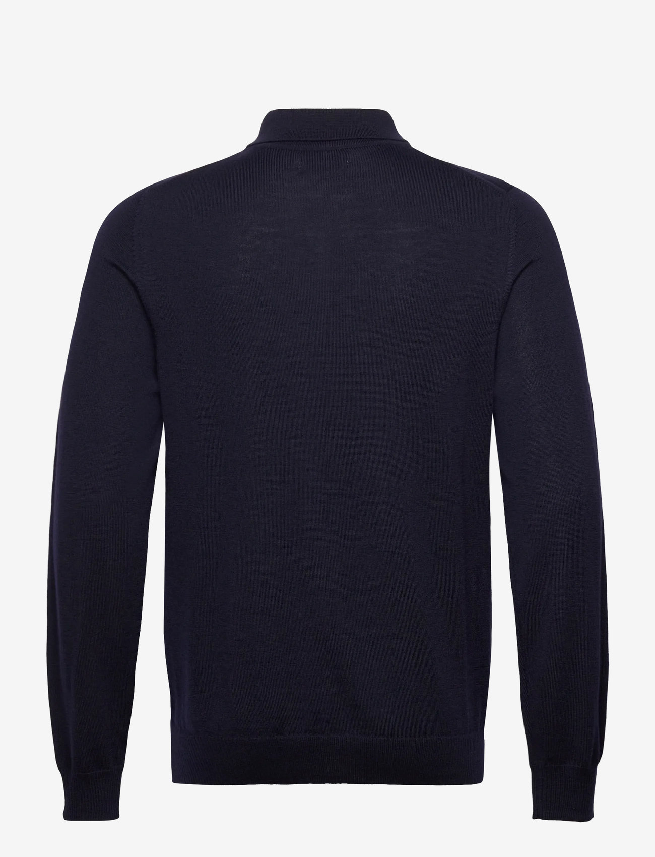 J. Lindeberg - Kai Knitted Merino Polo - stickade pikéer - jl navy - 2