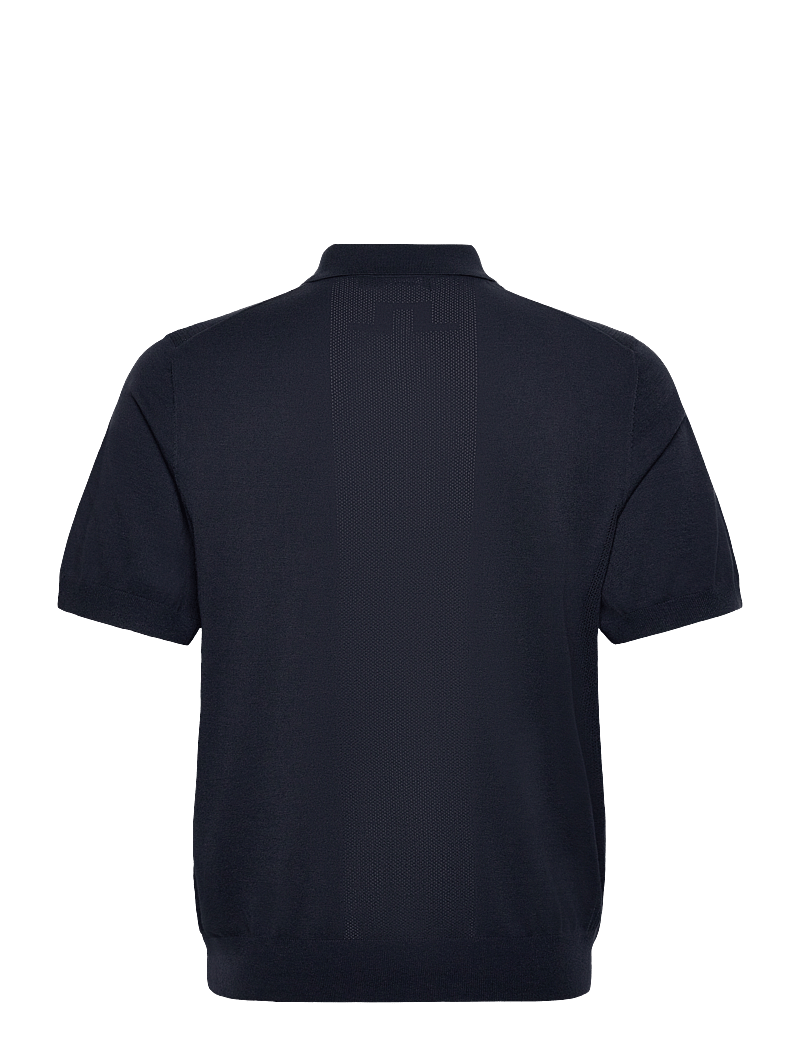 J. Lindeberg - Reymond Solid Stripe Polo - kootud polosärgid - jl navy - 2