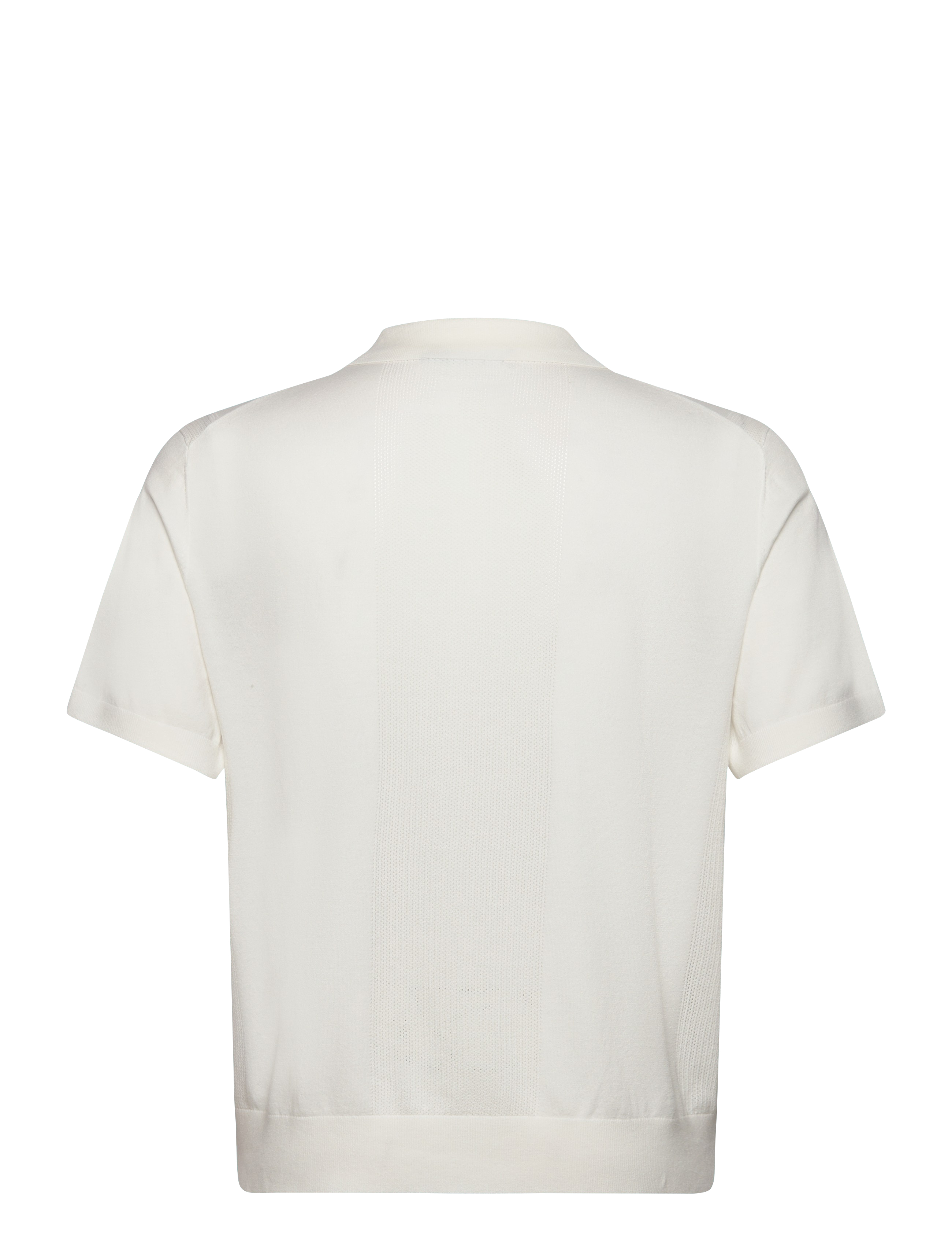 J. Lindeberg - Reymond Solid Stripe Polo - white - 2