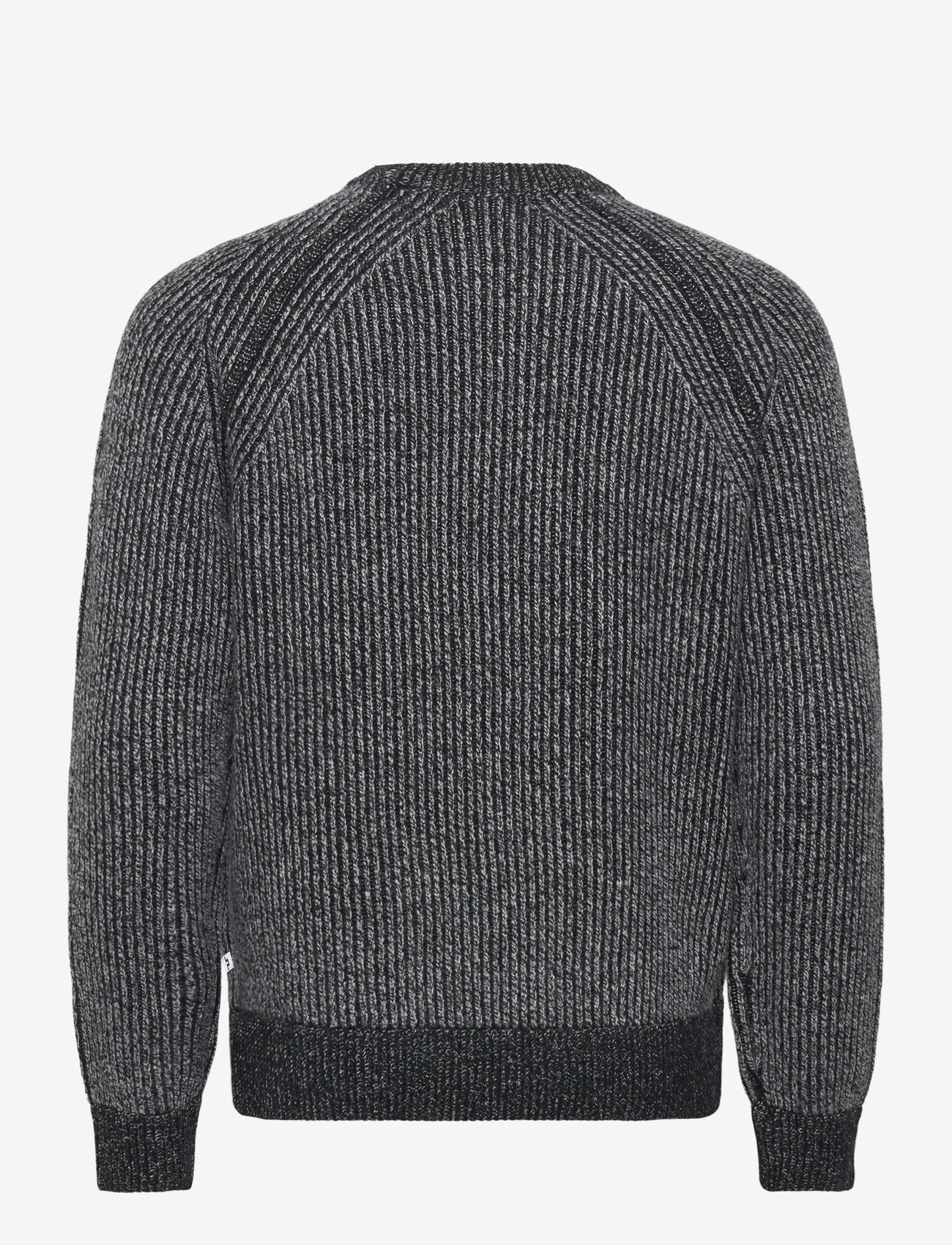 J. Lindeberg - Fred Knitted Crew Neck - rundhalsad - dark grey melange - 2