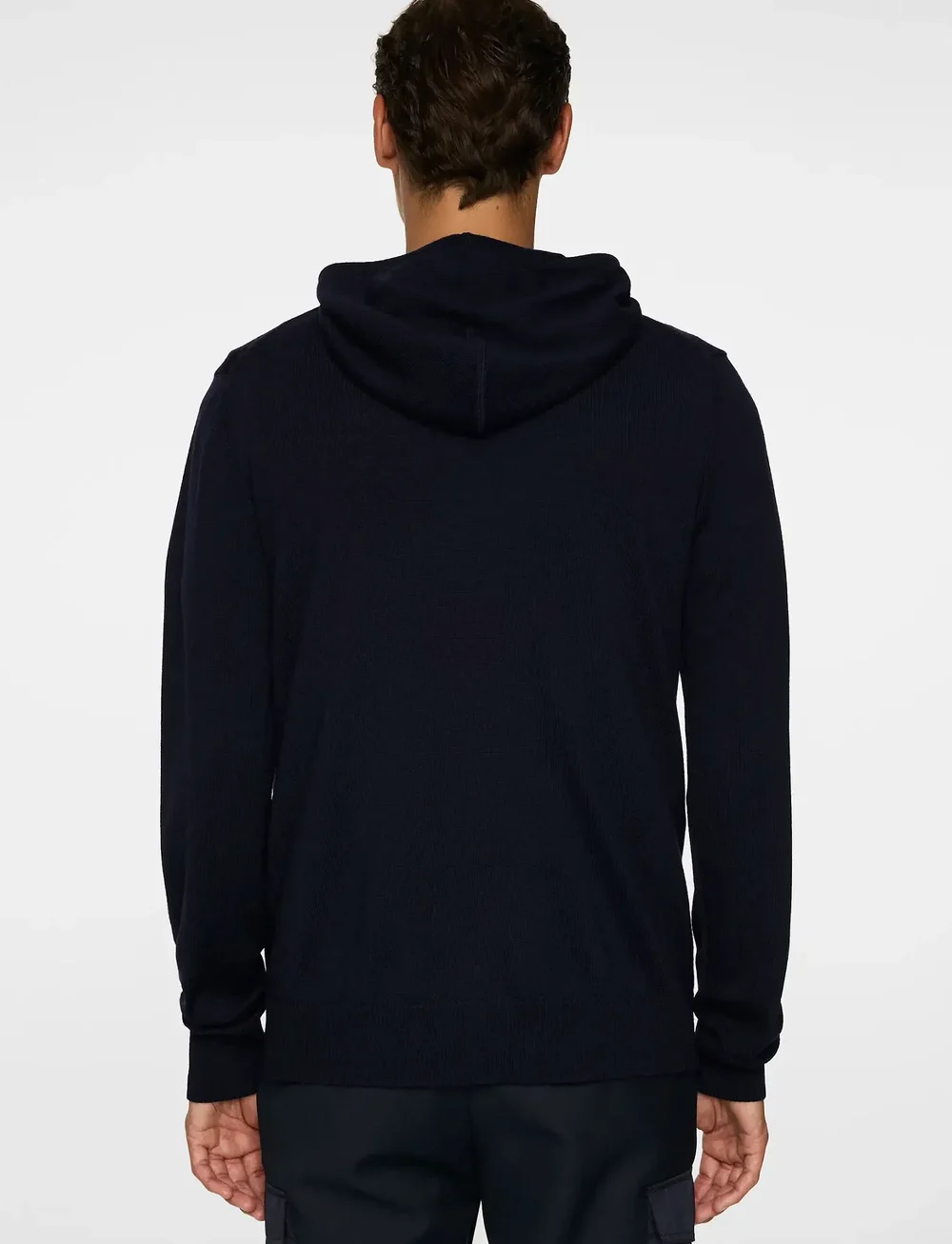 J. Lindeberg - Karl Merino Hoodie - kapuutsiga dressipluusid - jl navy - 3