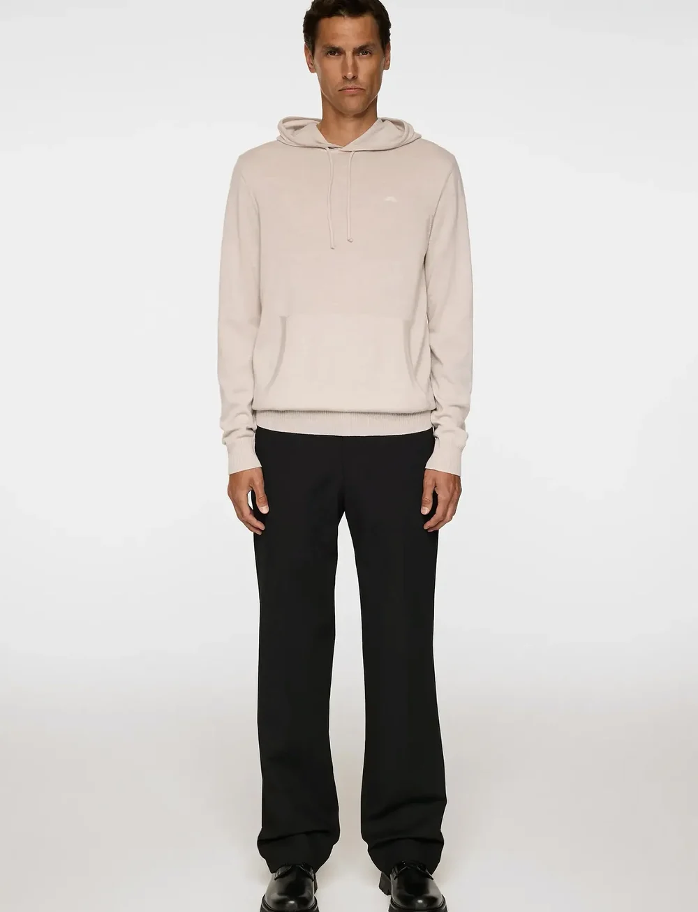 J. Lindeberg - Karl Merino Hoodie - hoodies - moonbeam melange - 4