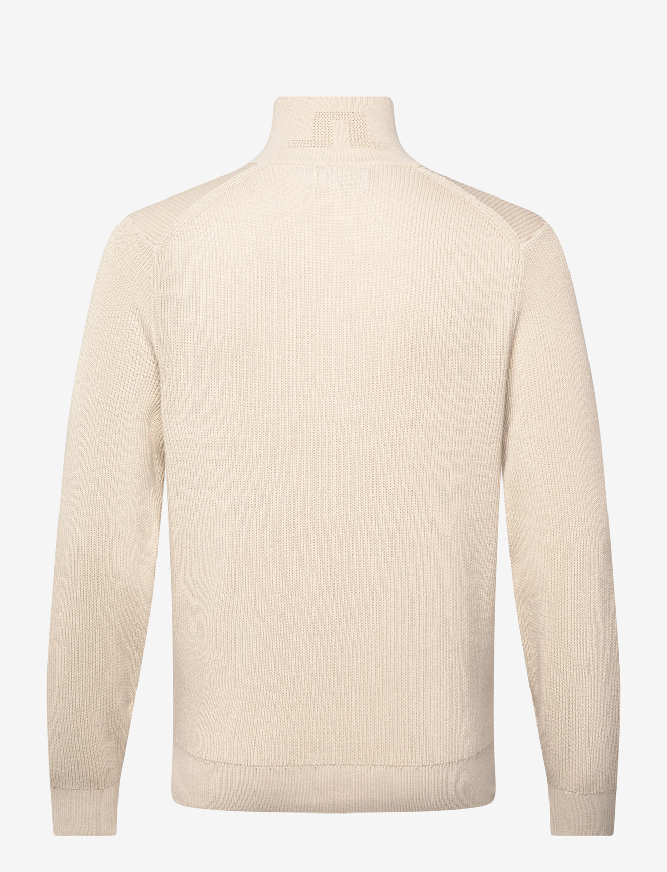 J. Lindeberg - Alex Half Zip Knitted Sweater - half zip-trøjer - moonbeam - 2