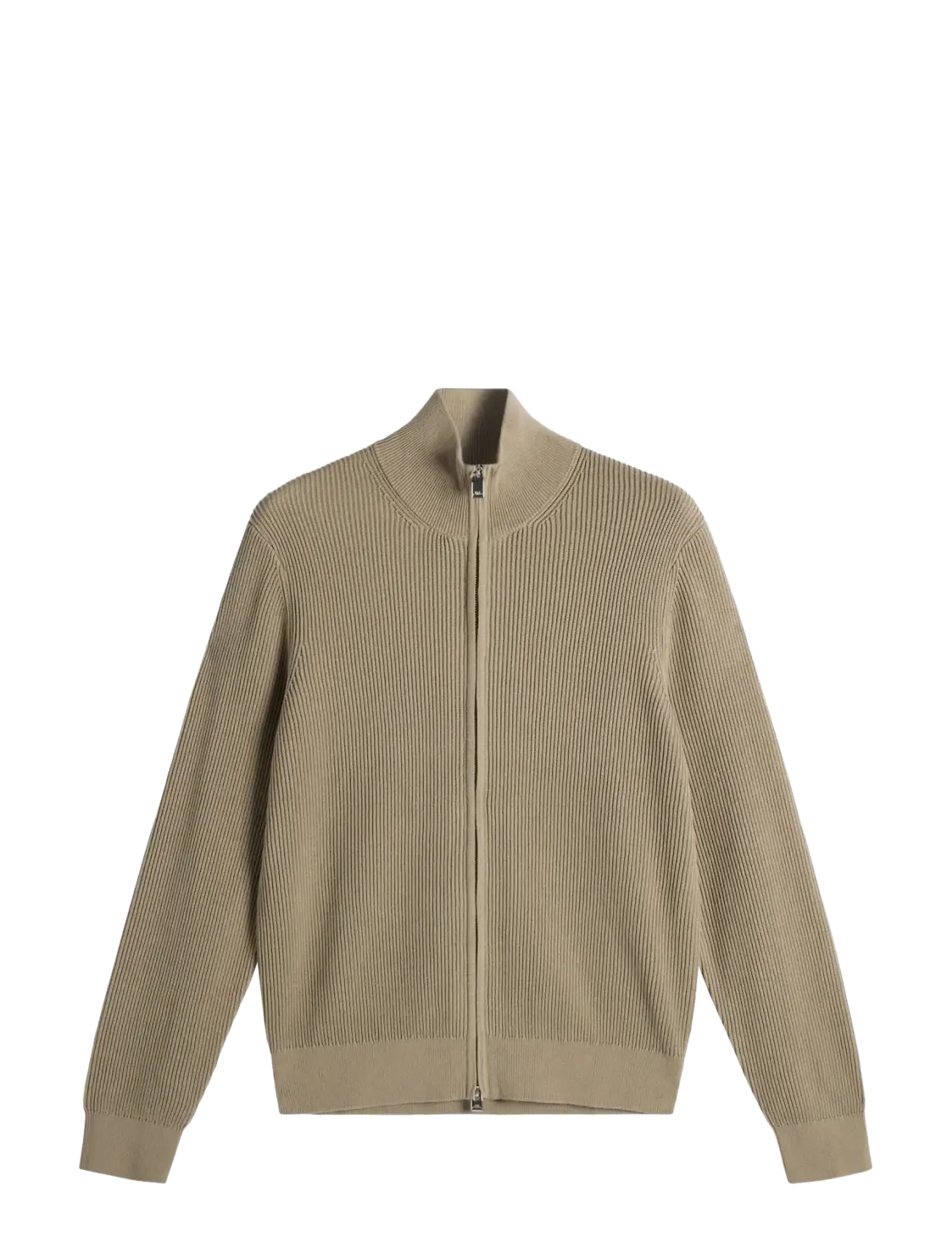 J. Lindeberg Alexis Full Zip Cardigan - Full zip strik - BRINDLE / beige